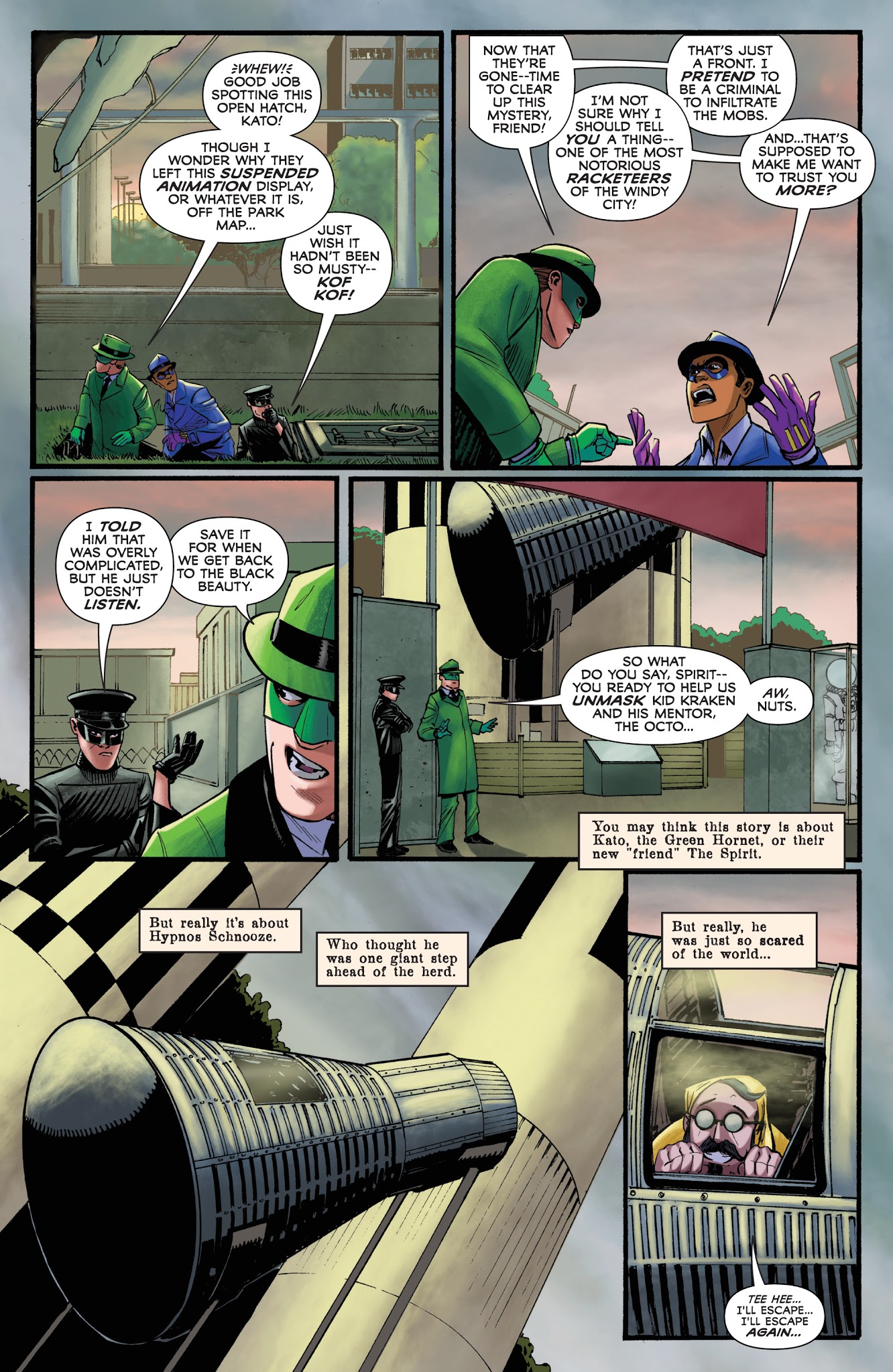 Read online The Green Hornet '66 Meets the Spirit comic -  Issue #2 - 20