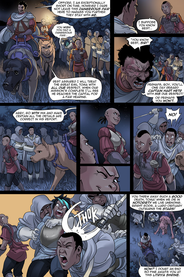 Read online Unsounded comic -  Issue #13 - 114