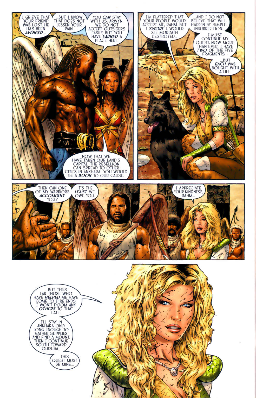 Read online Sojourn comic -  Issue #18 - 20
