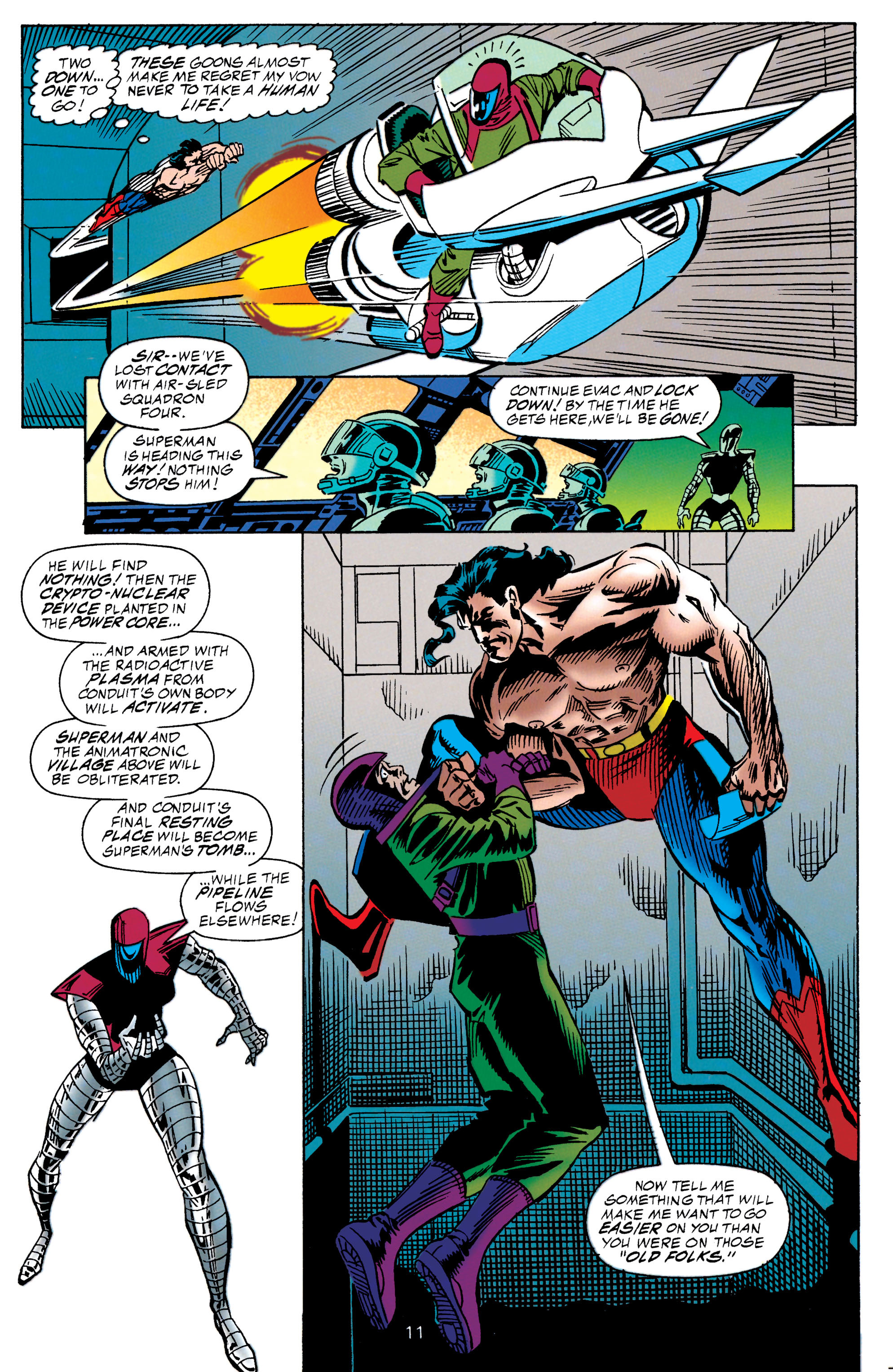 Read online Superman: The Man of Steel (1991) comic -  Issue #46 - 11