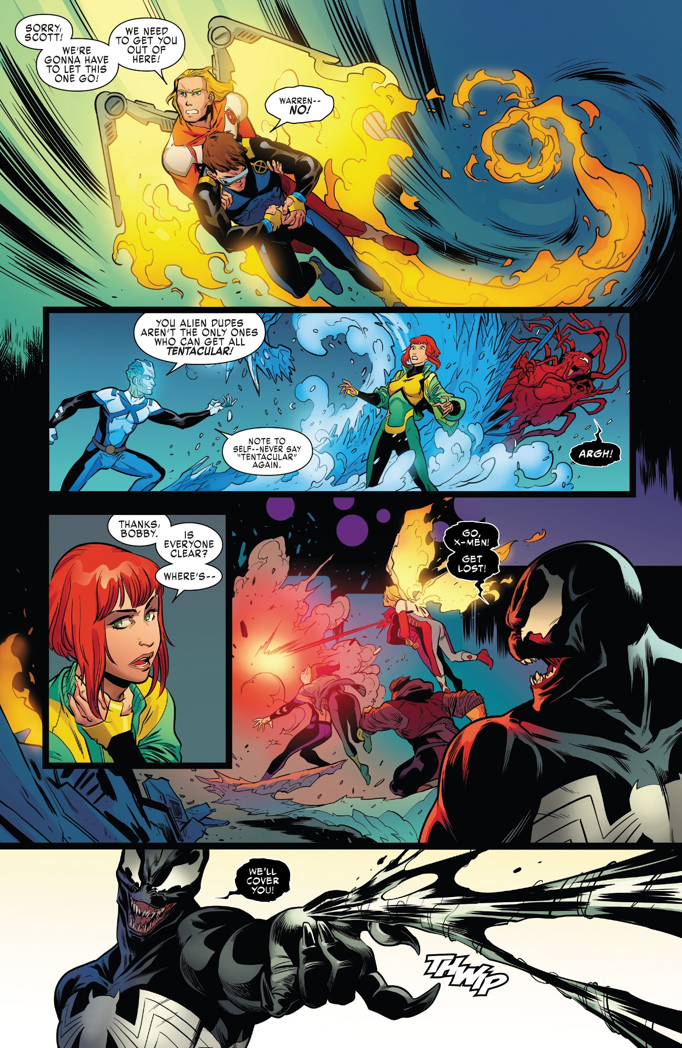 Read online X-Men: Blue comic -  Issue #21 - 6