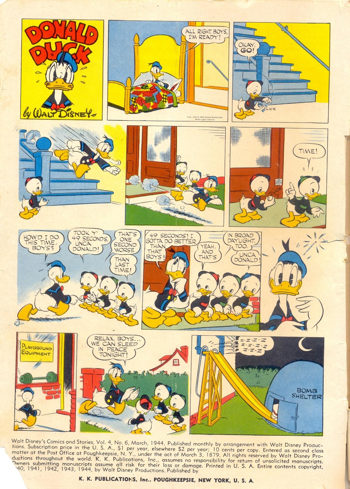 Walt Disney's Comics and Stories issue 42 - Page 2
