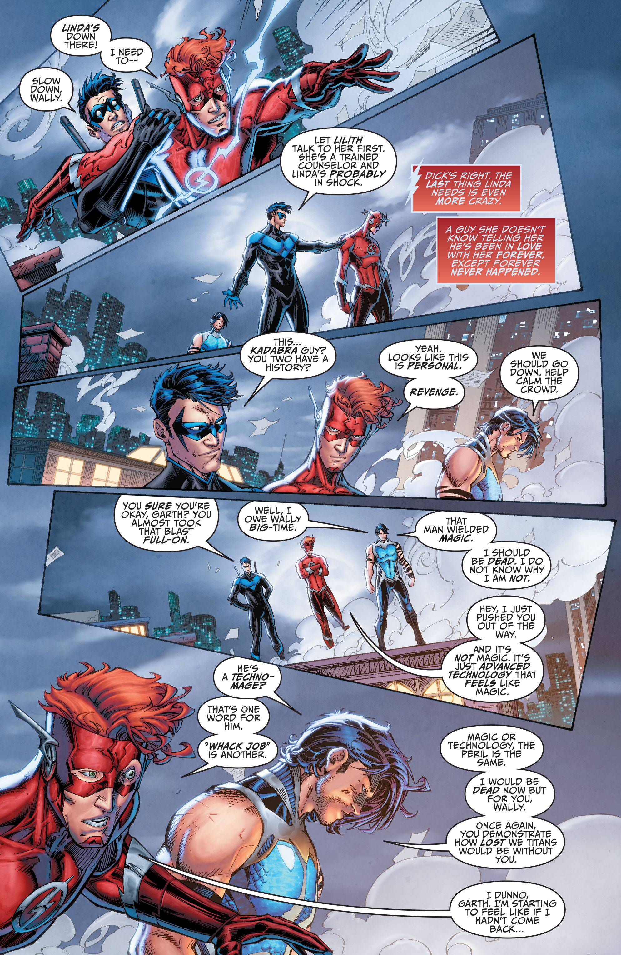 Read online Titans (2016) comic -  Issue #3 - 9