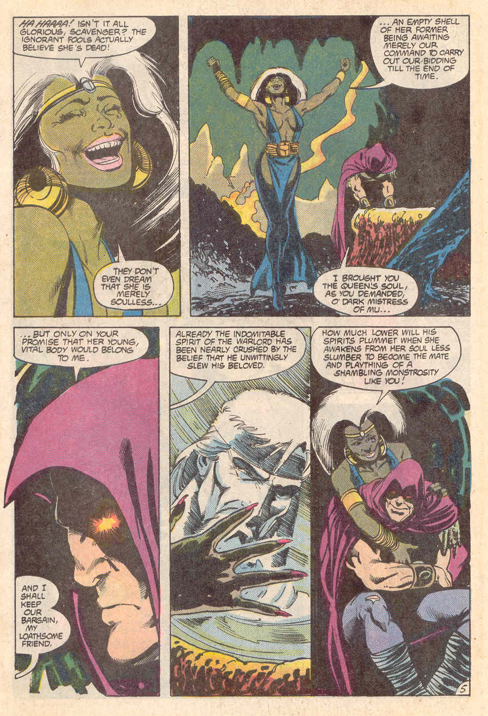 Read online Warlord (1976) comic -  Issue #126 - 5
