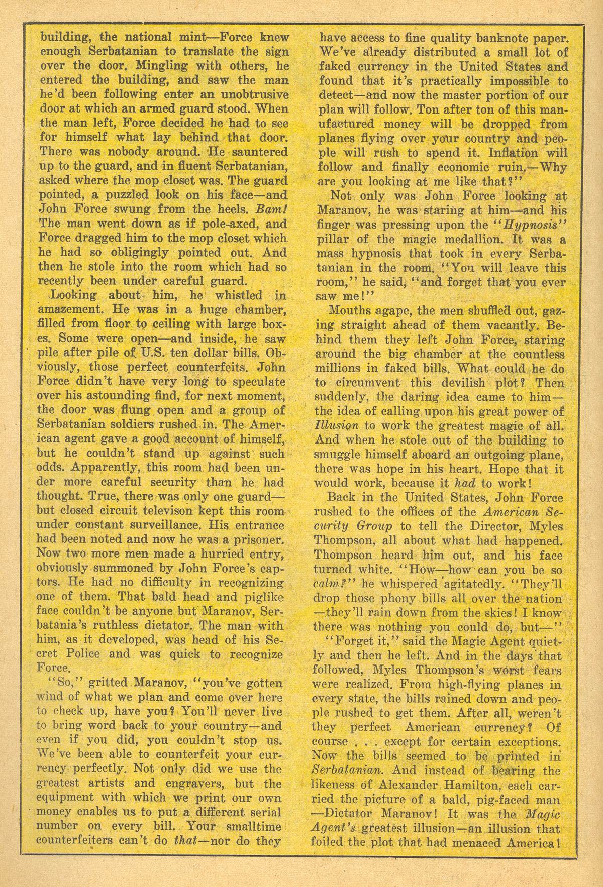 Read online Magic Agent comic -  Issue #3 - 18