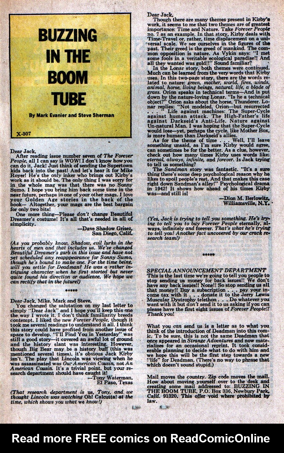 Read online Forever People (1971) comic -  Issue #9 - 49