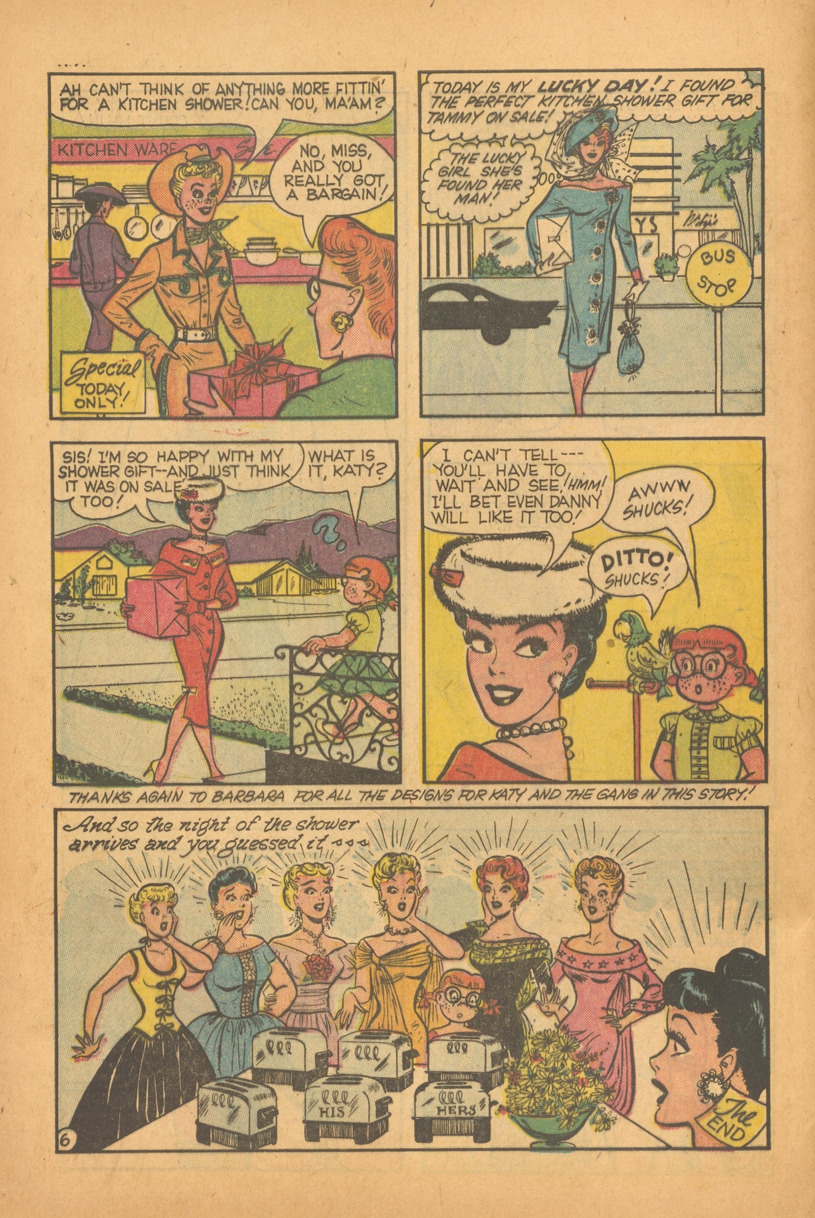 Read online Katy Keene Fashion Book comic -  Issue #23 - 8