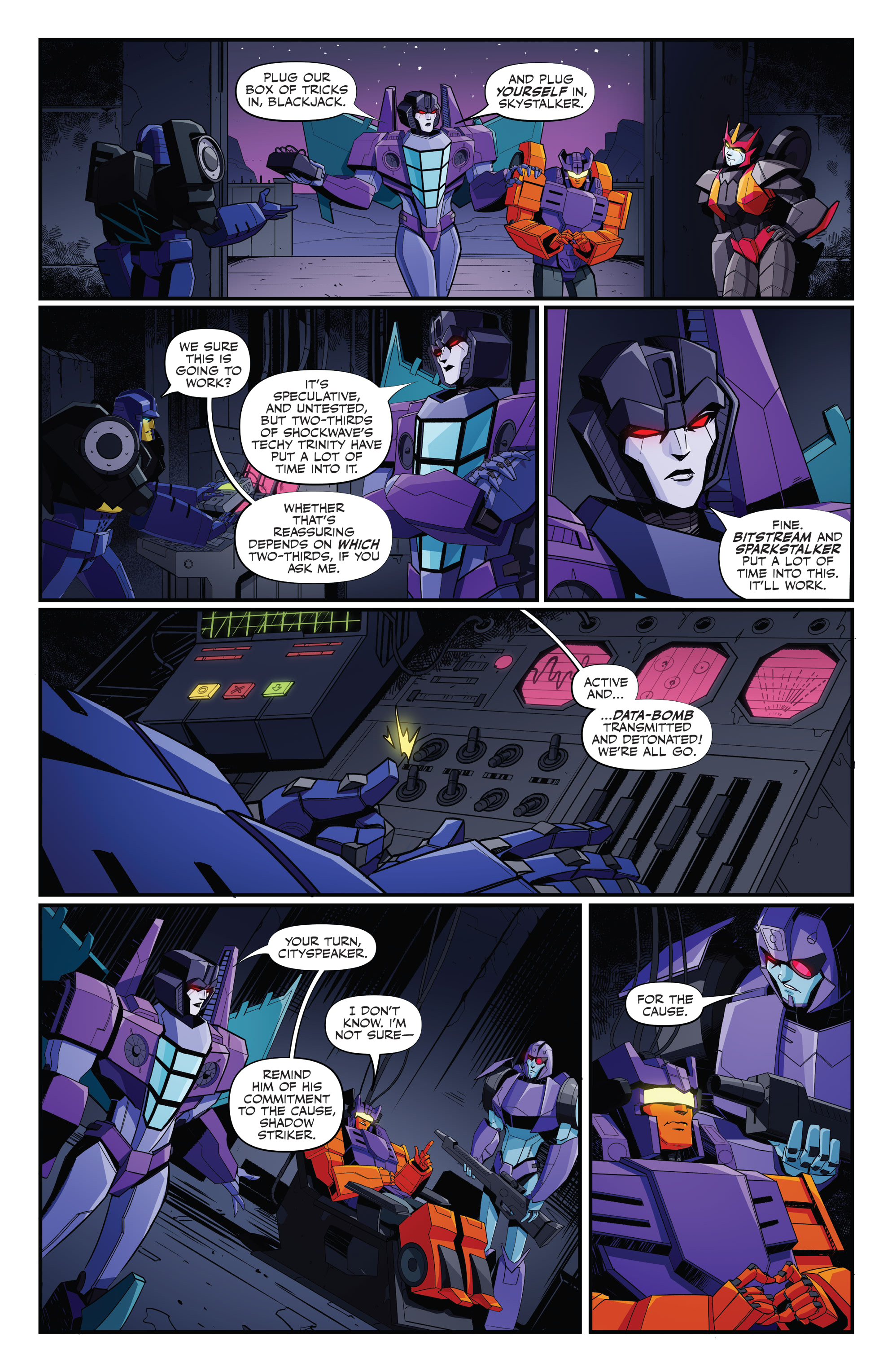 Read online Transformers (2019) comic -  Issue #16 - 23