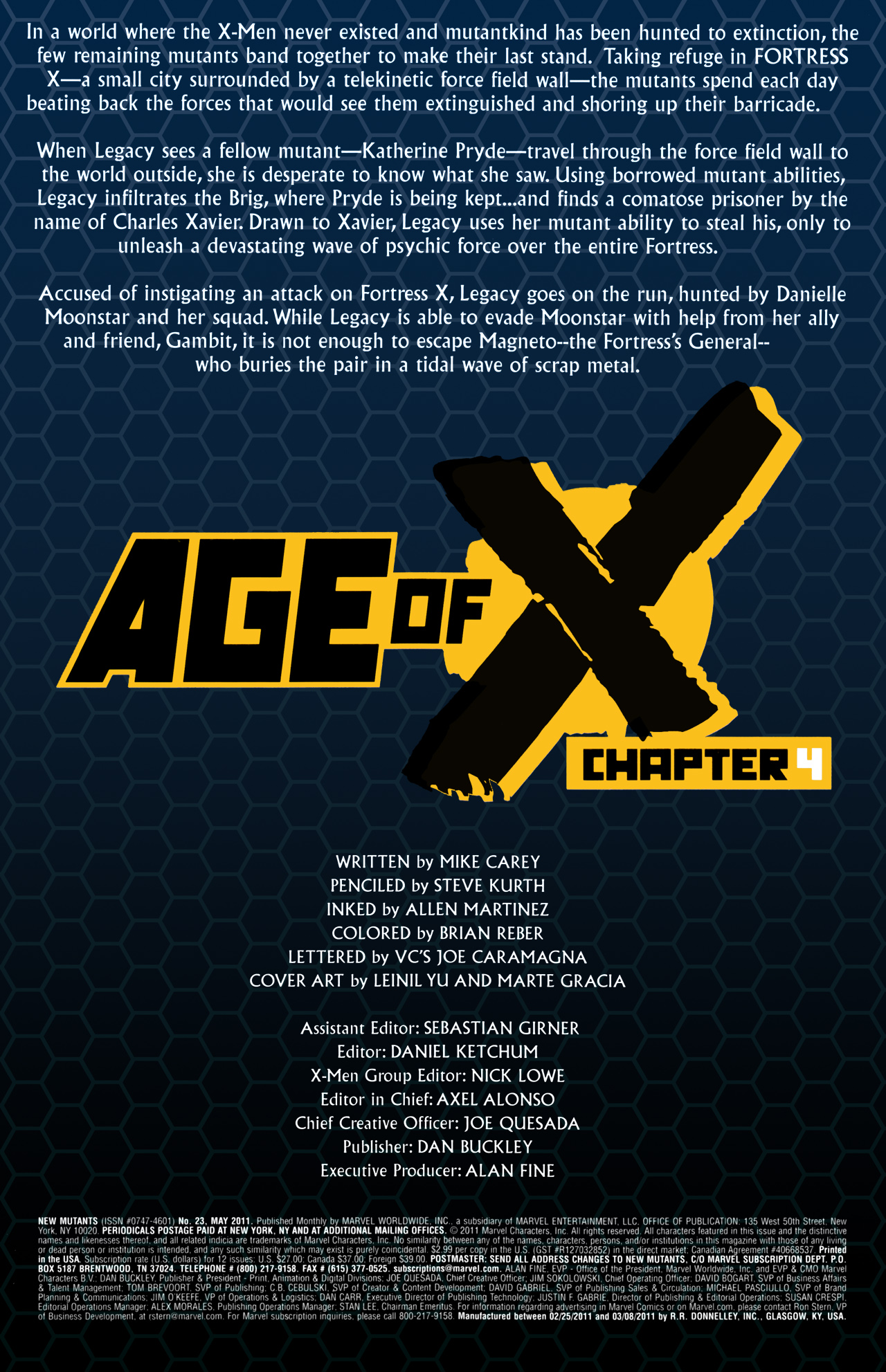 Read online New Mutants (2009) comic -  Issue #23 - 3