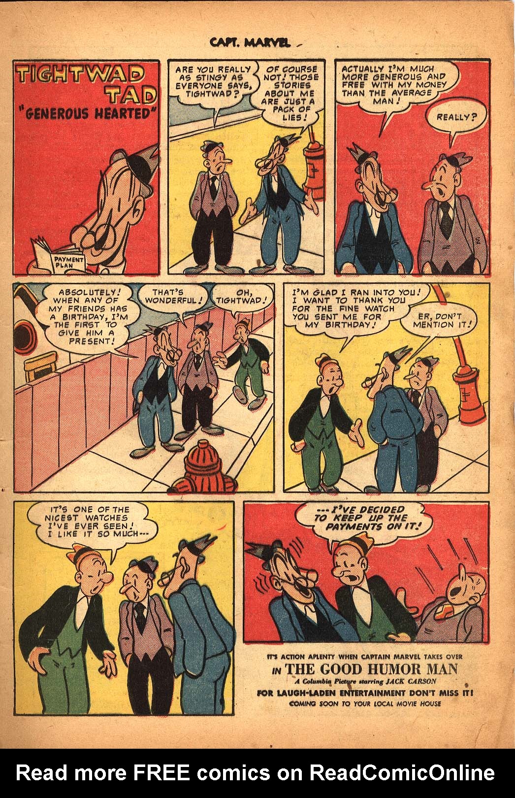 Read online Captain Marvel Adventures comic -  Issue #108 - 17