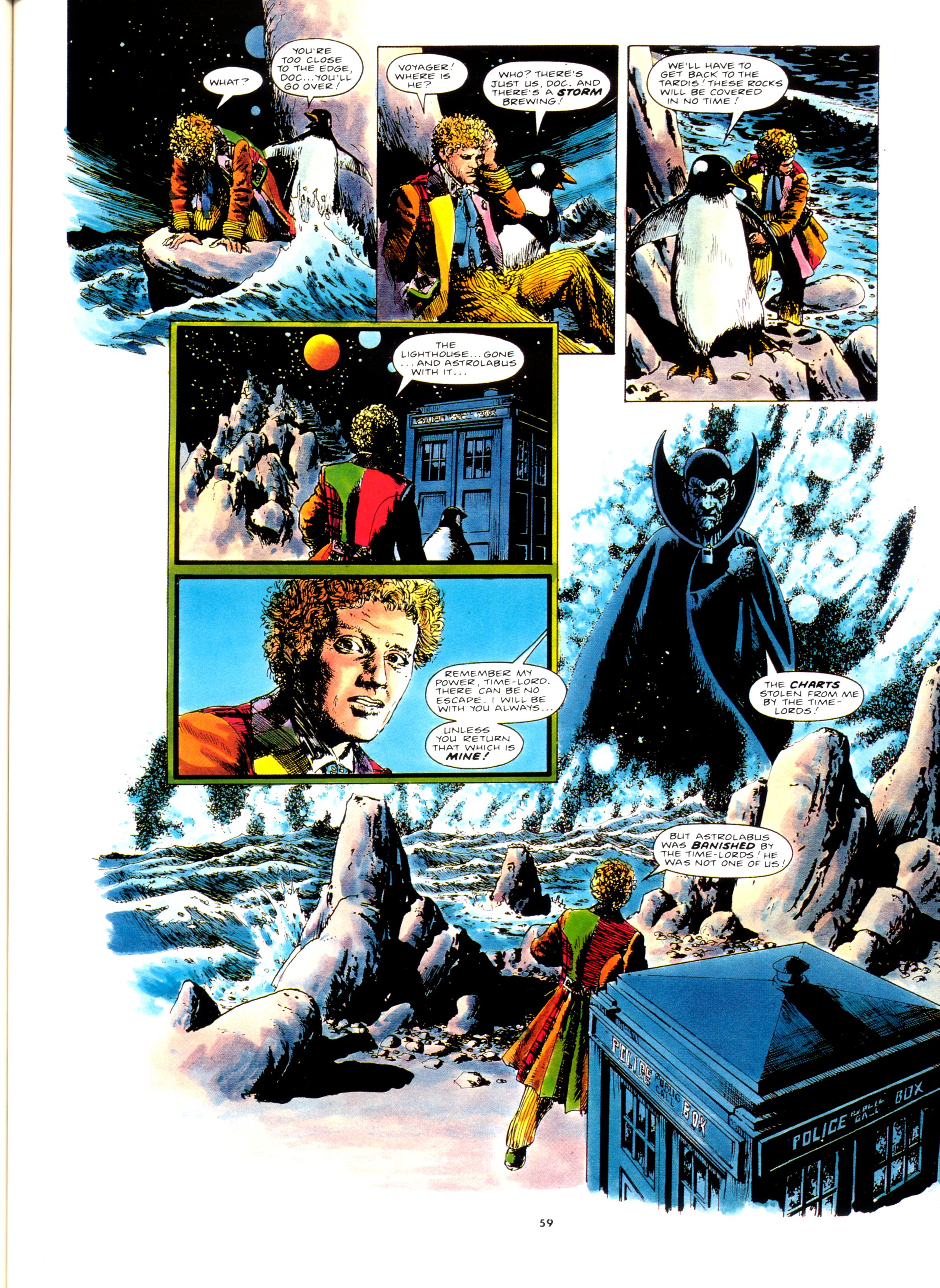 Read online Marvel Graphic Novel comic -  Issue #1 Doctor Who - Voyager - 42