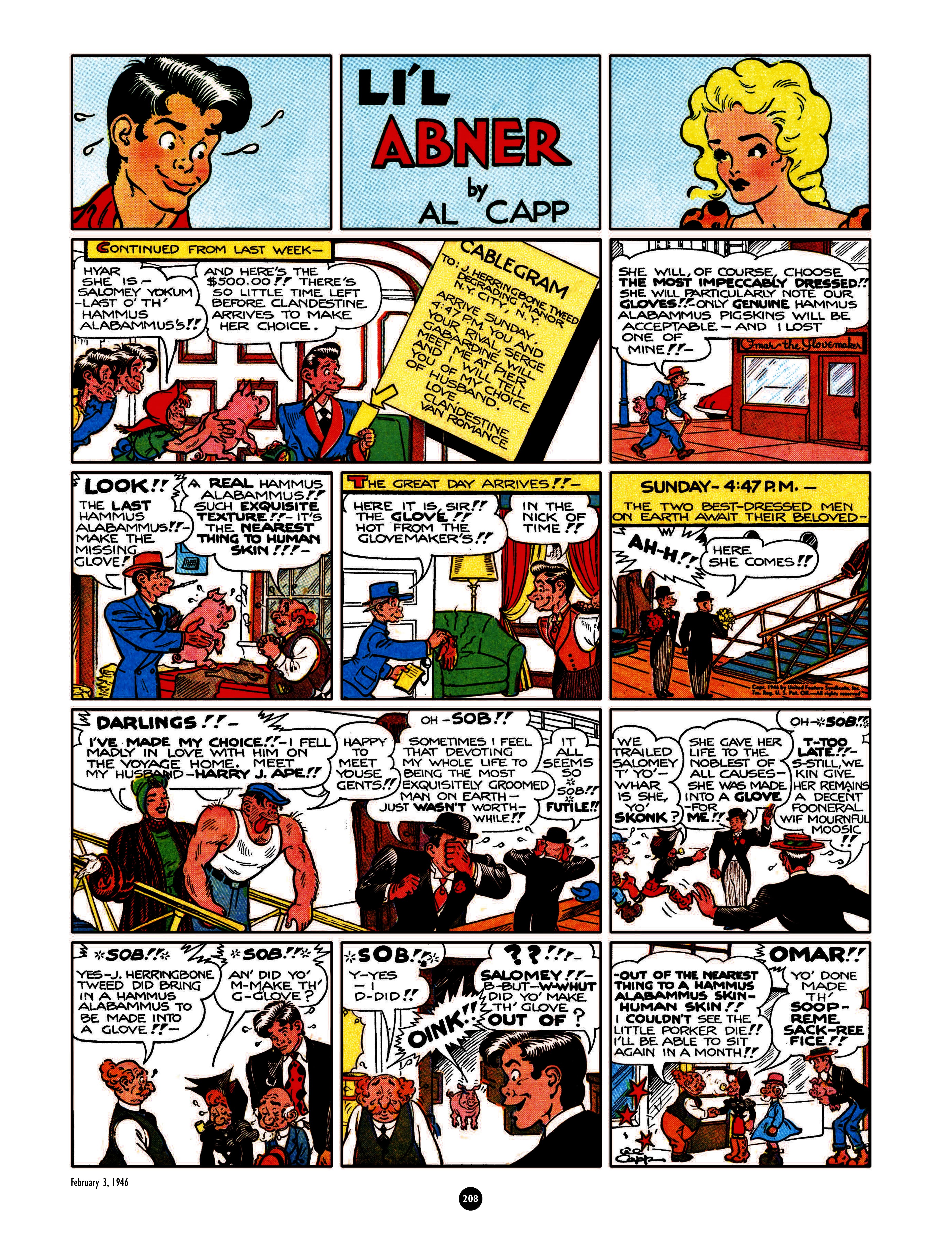 Read online Al Capp's Li'l Abner Complete Daily & Color Sunday Comics comic -  Issue # TPB 6 (Part 3) - 9