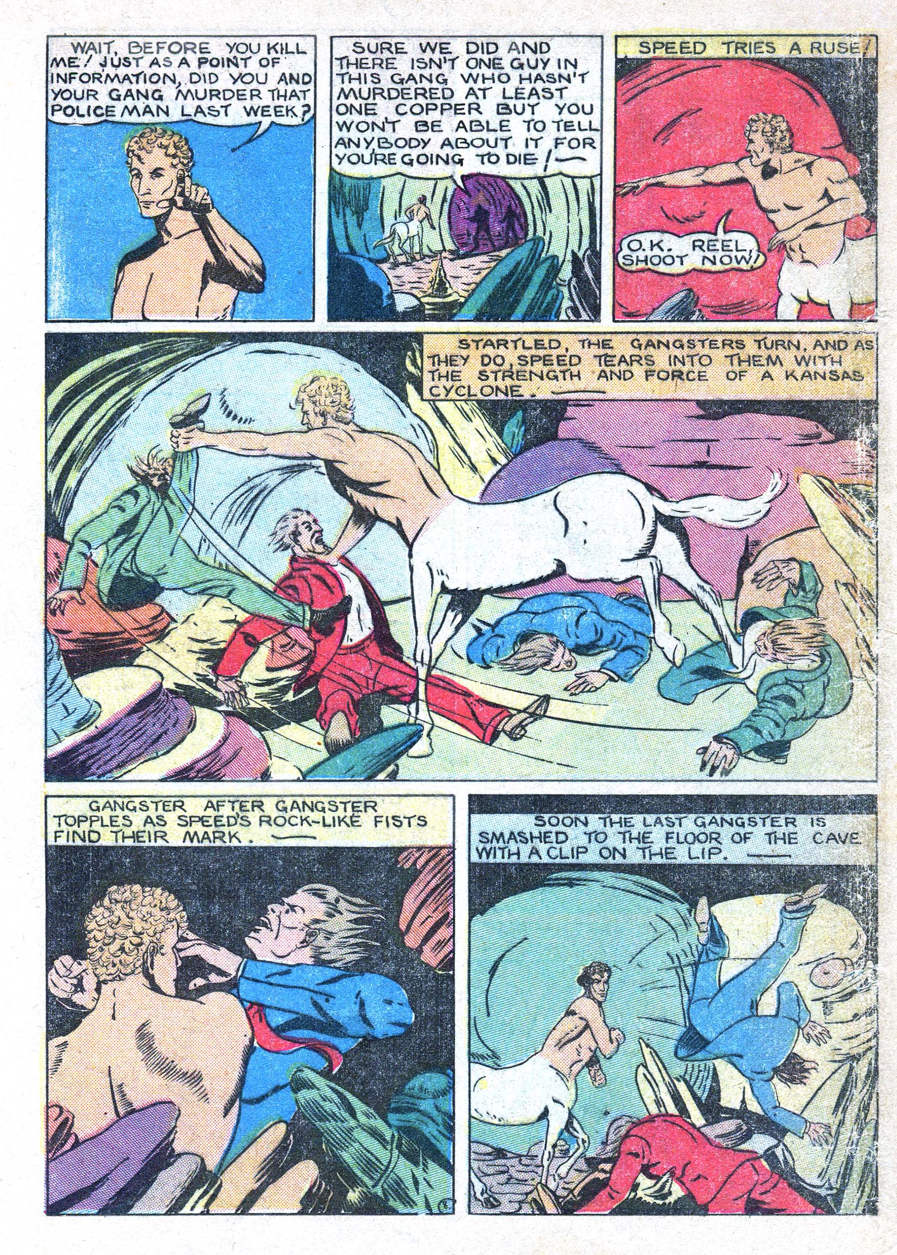 Read online Amazing Mystery Funnies comic -  Issue #15 - 47