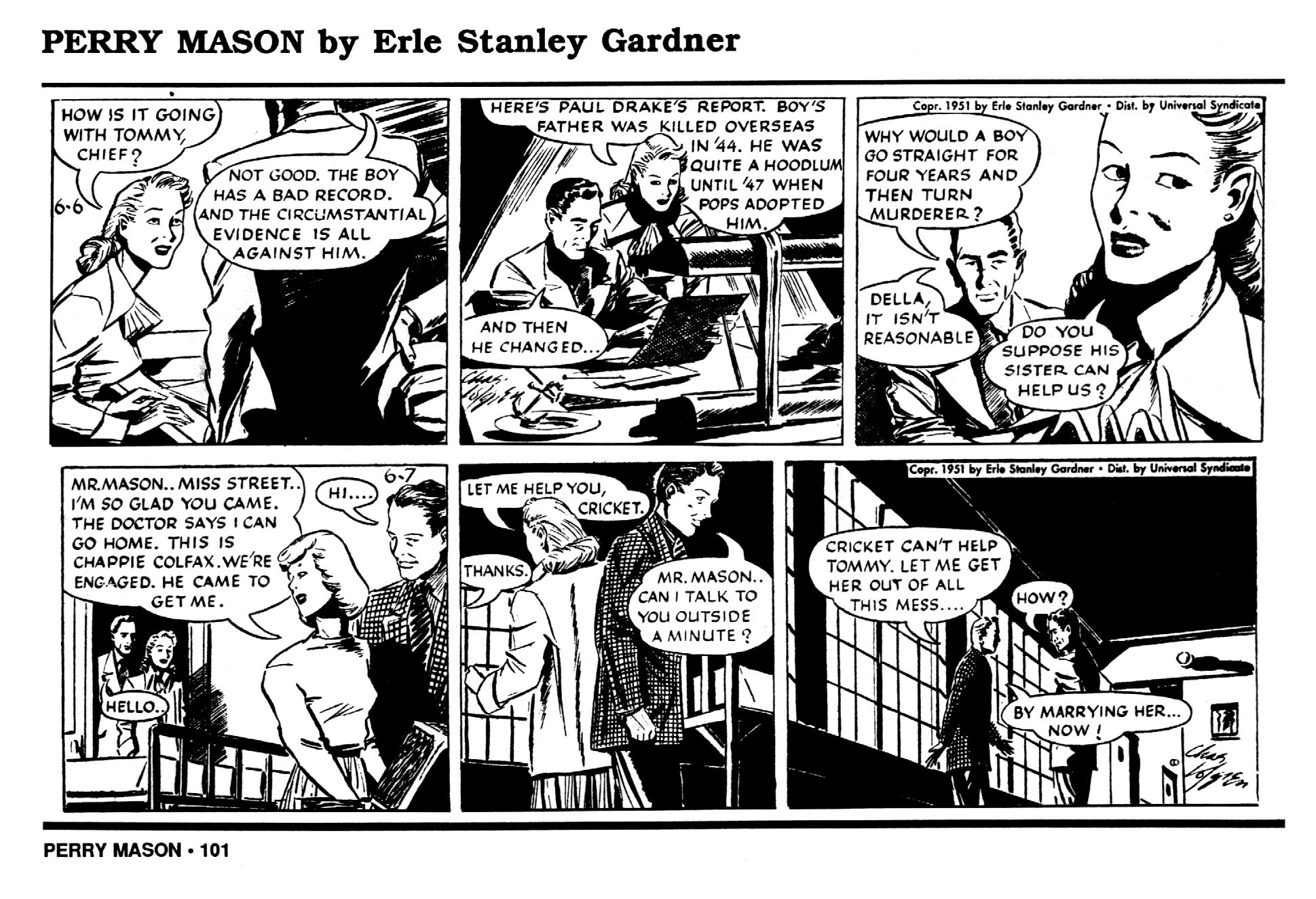 Read online Four Cases of Murder comic -  Issue # TPB - 109