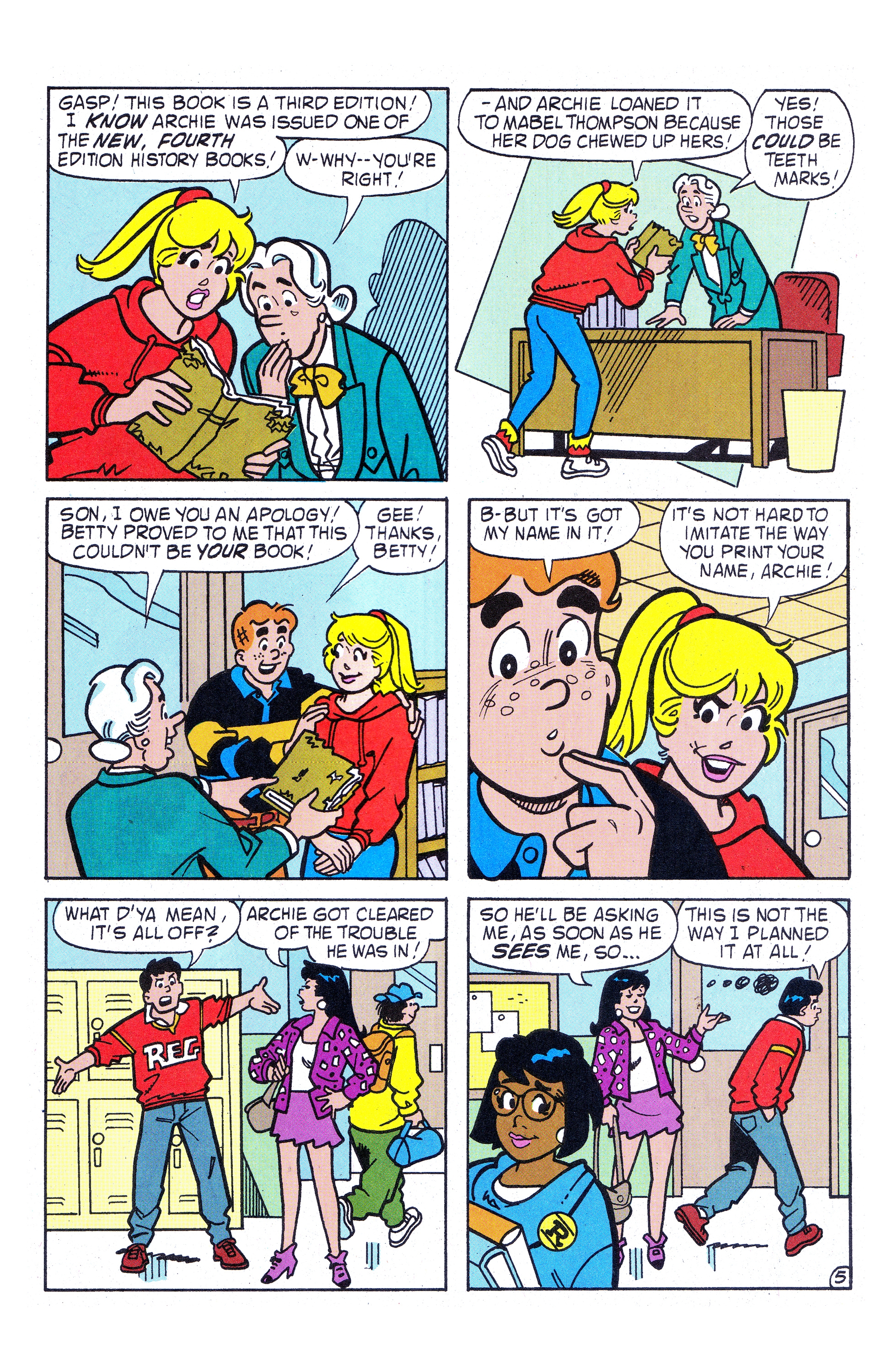 Read online Archie (1960) comic -  Issue #433 - 6