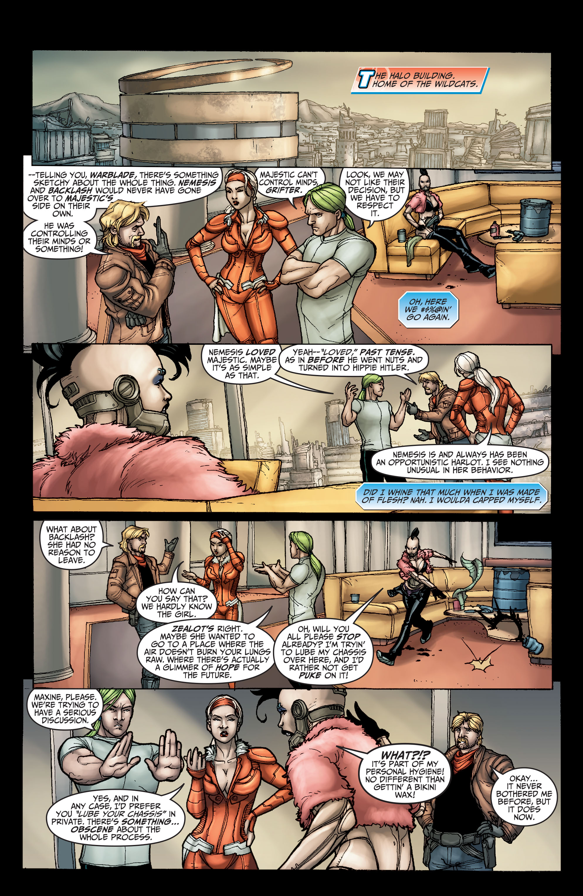 Read online WildCats (2008) comic -  Issue #8 - 2