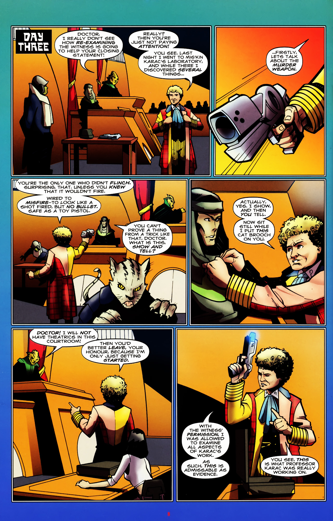 Read online Doctor Who: The Forgotten comic -  Issue #4 - 10