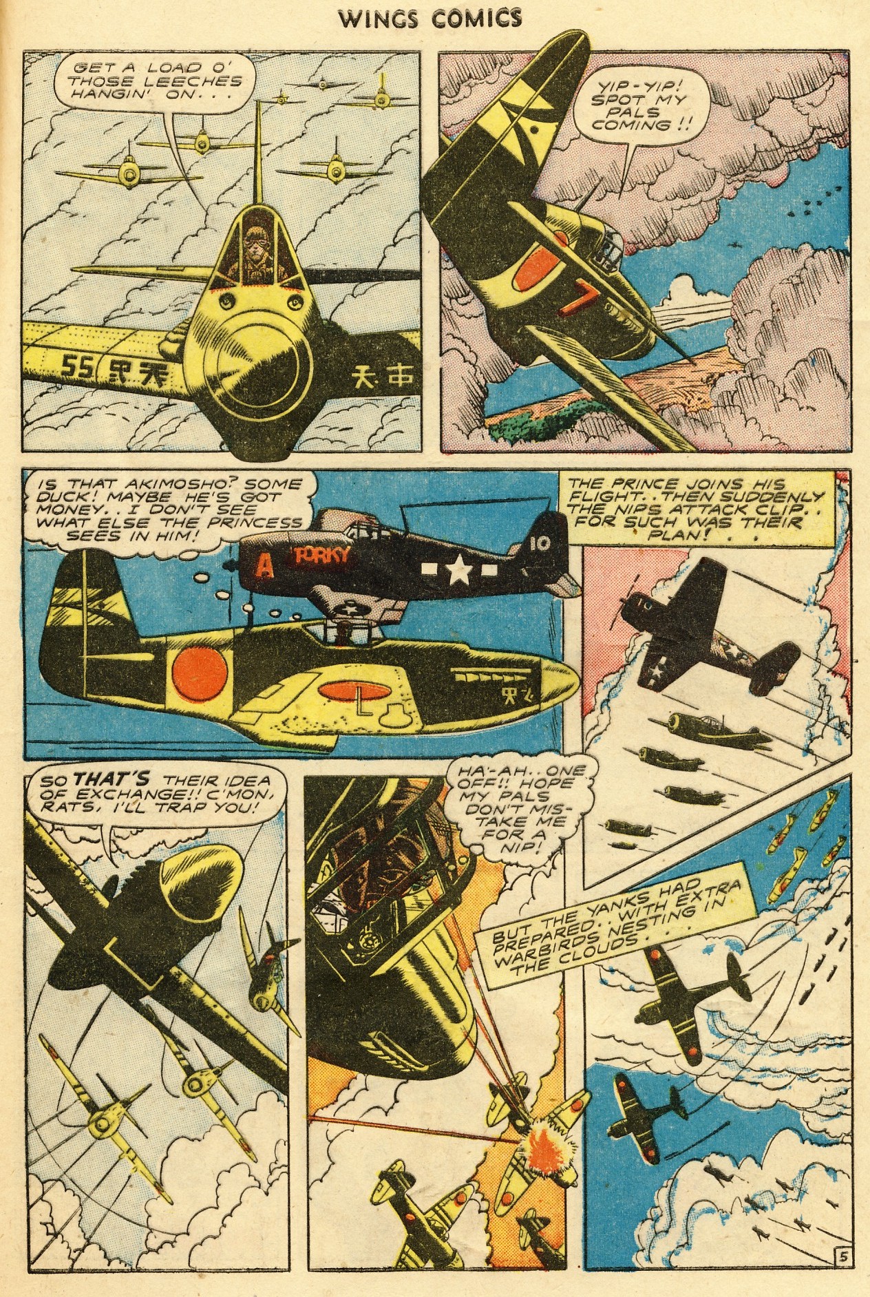 Read online Wings Comics comic -  Issue #61 - 33