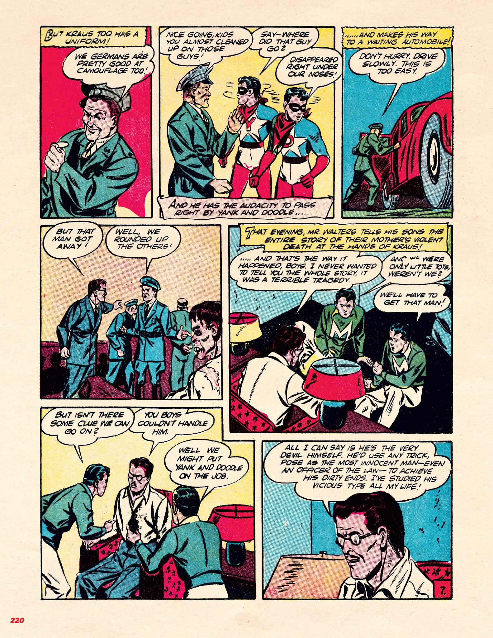 Read online Super Patriotic Heroes comic -  Issue # TPB (Part 3) - 22