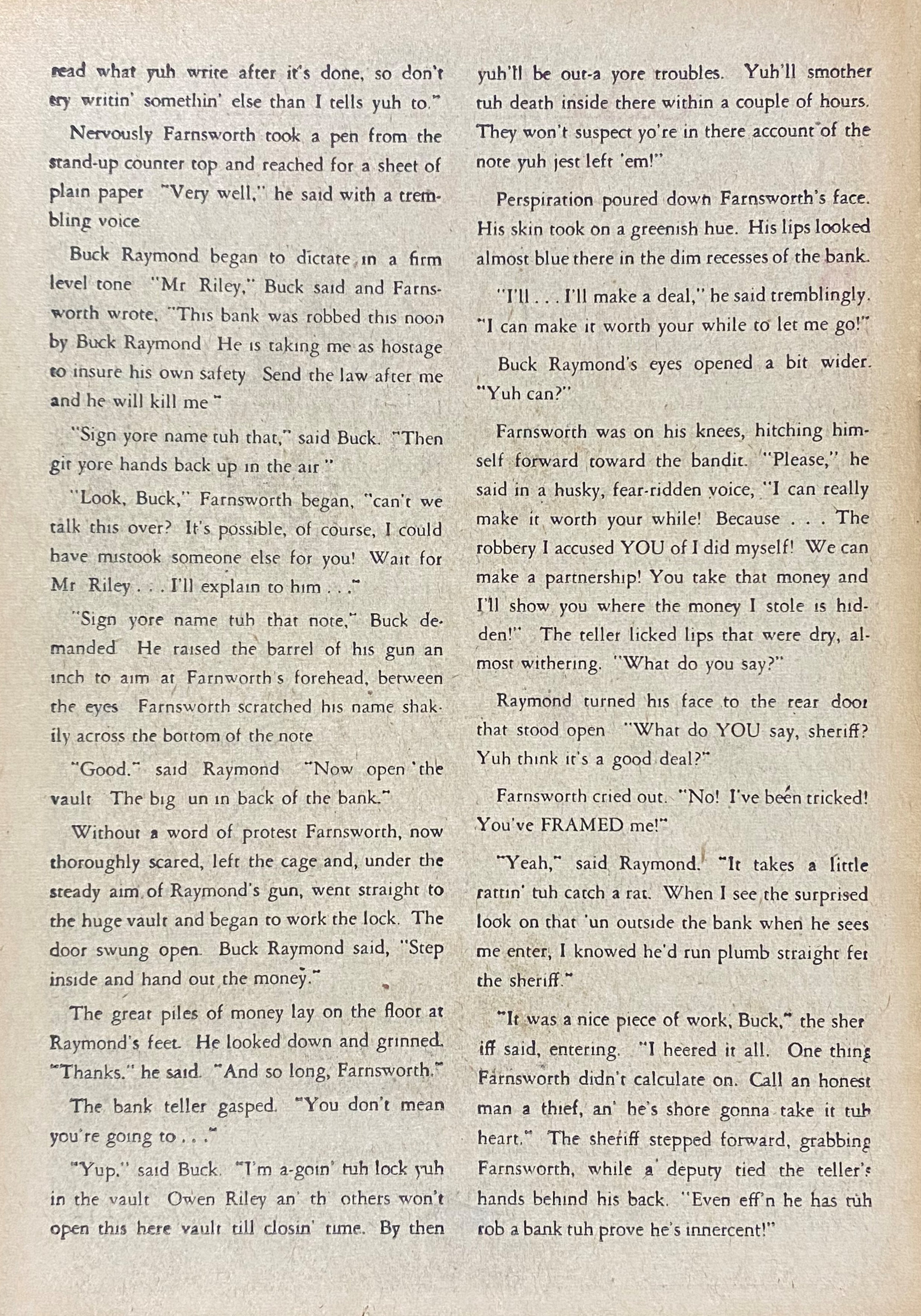 Read online Hoot Gibson comic -  Issue #3 - 26