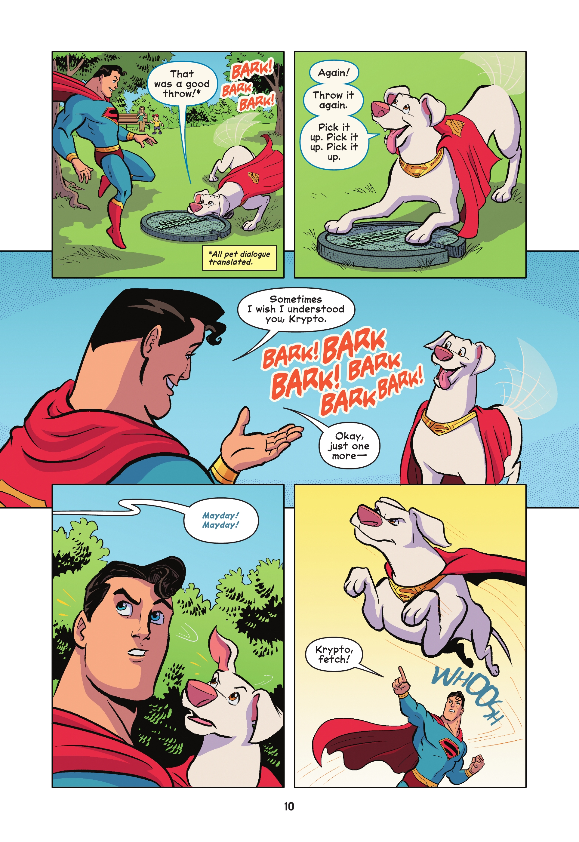 Read online DC League of Super-Pets: The Great Mxy-Up comic -  Issue # TPB (Part 1) - 8
