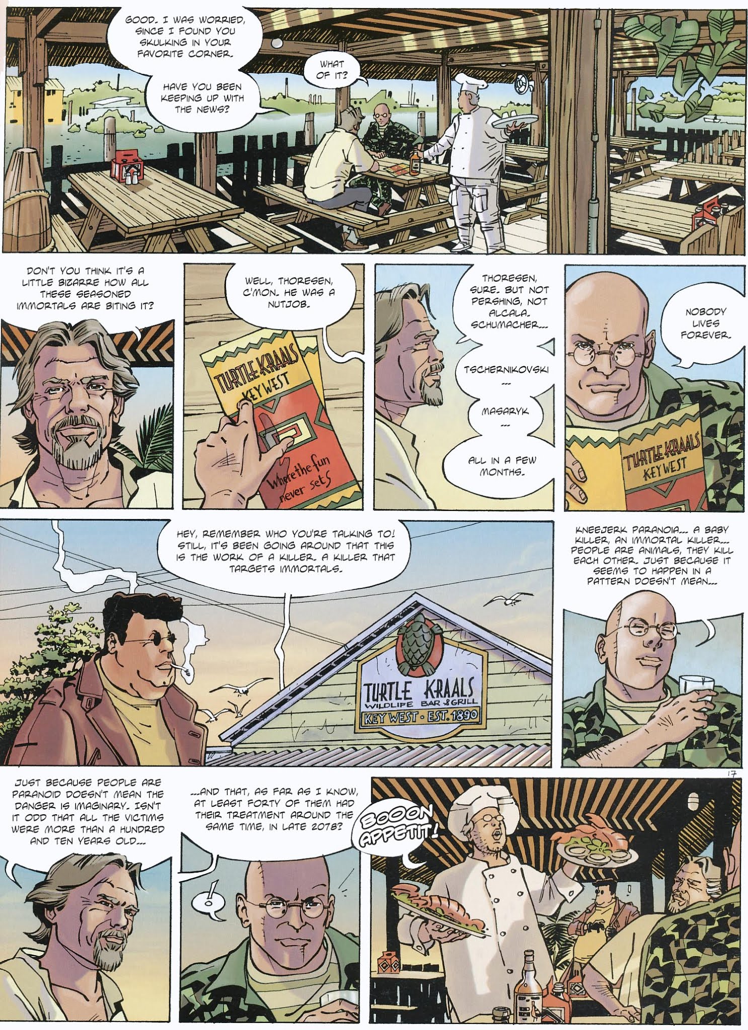 Read online Dallas Barr comic -  Issue #5 - 19