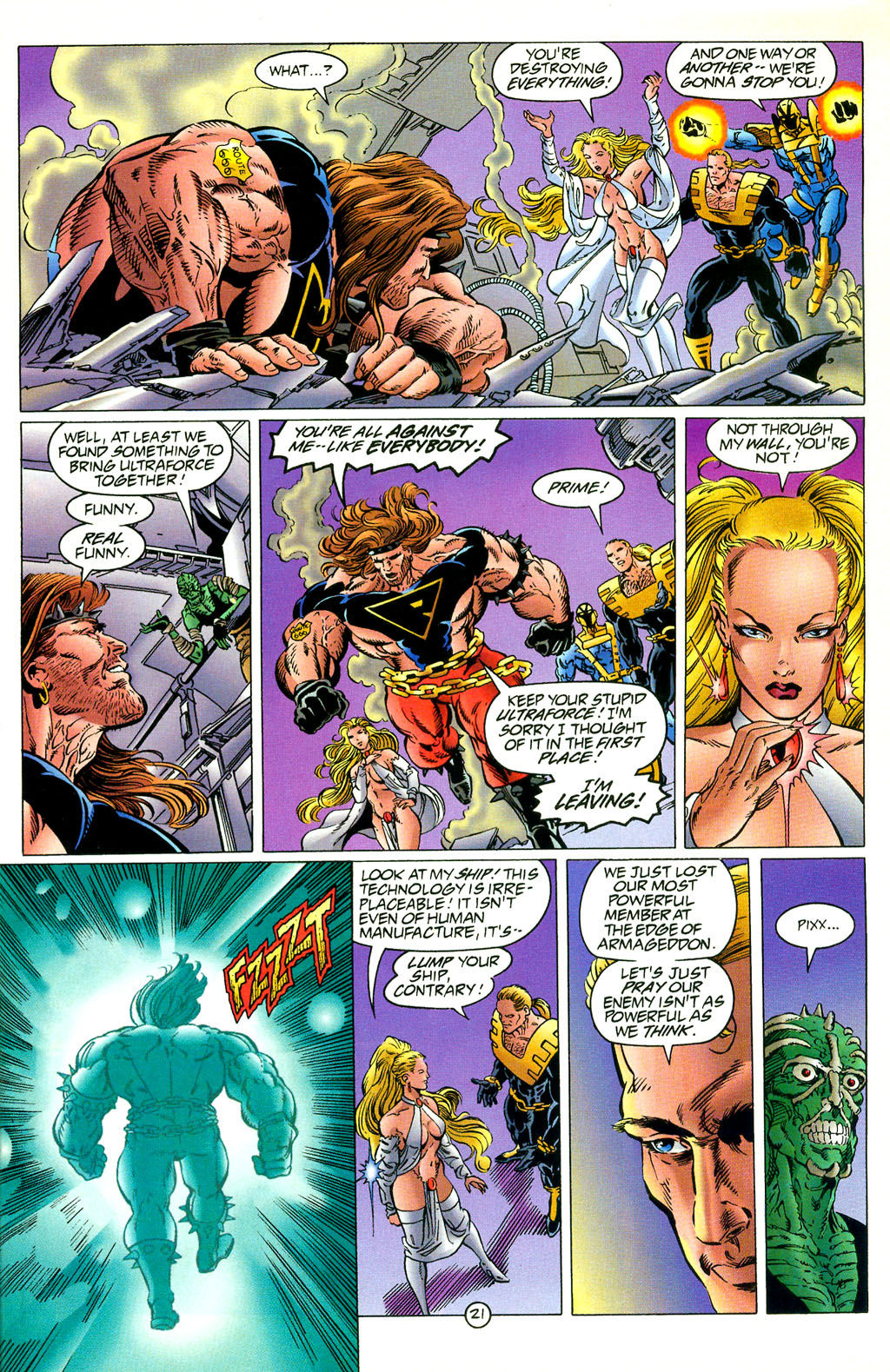 Read online UltraForce (1994) comic -  Issue #2 - 22