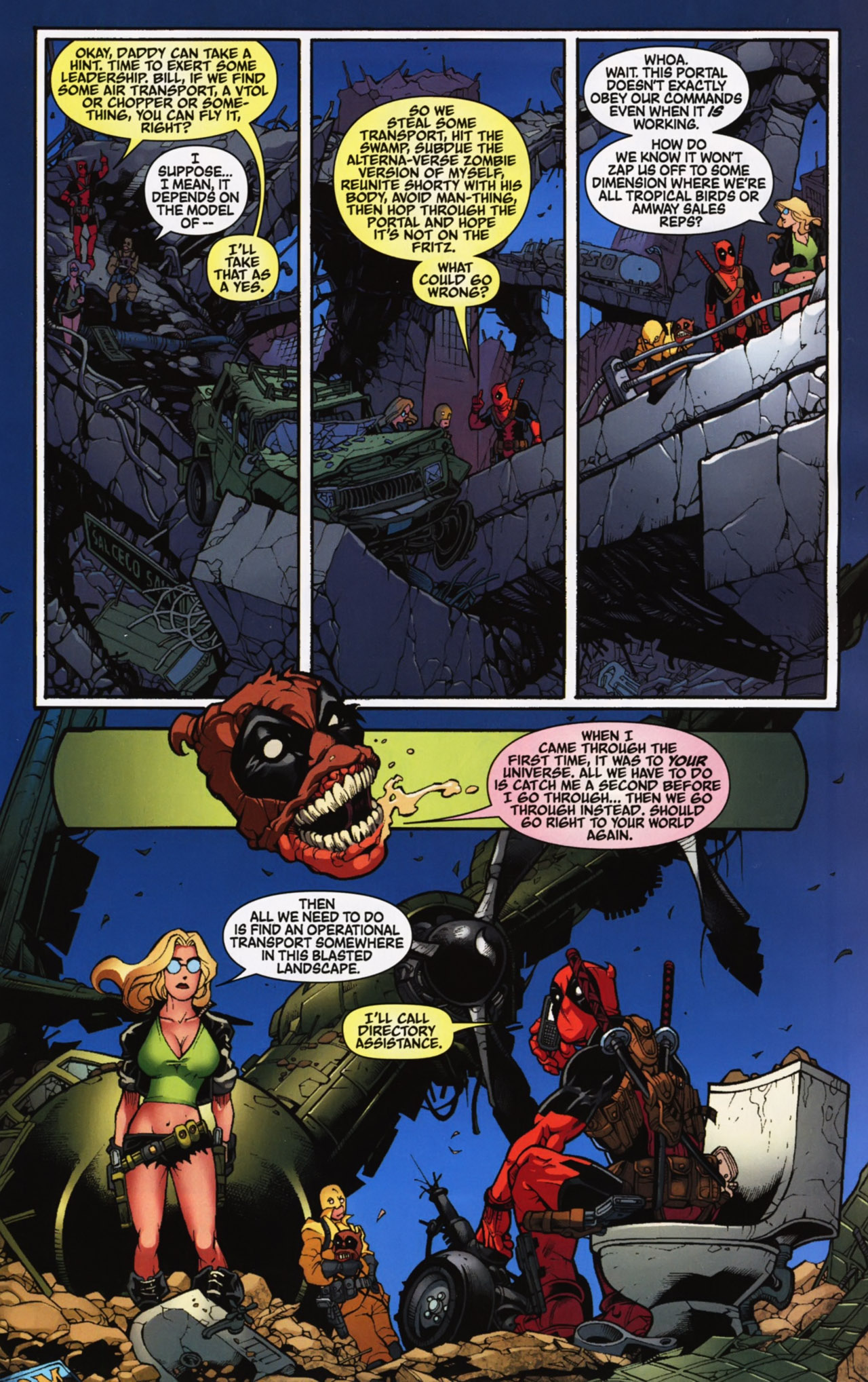 Read online Deadpool: Merc With a Mouth comic -  Issue #10 - 17