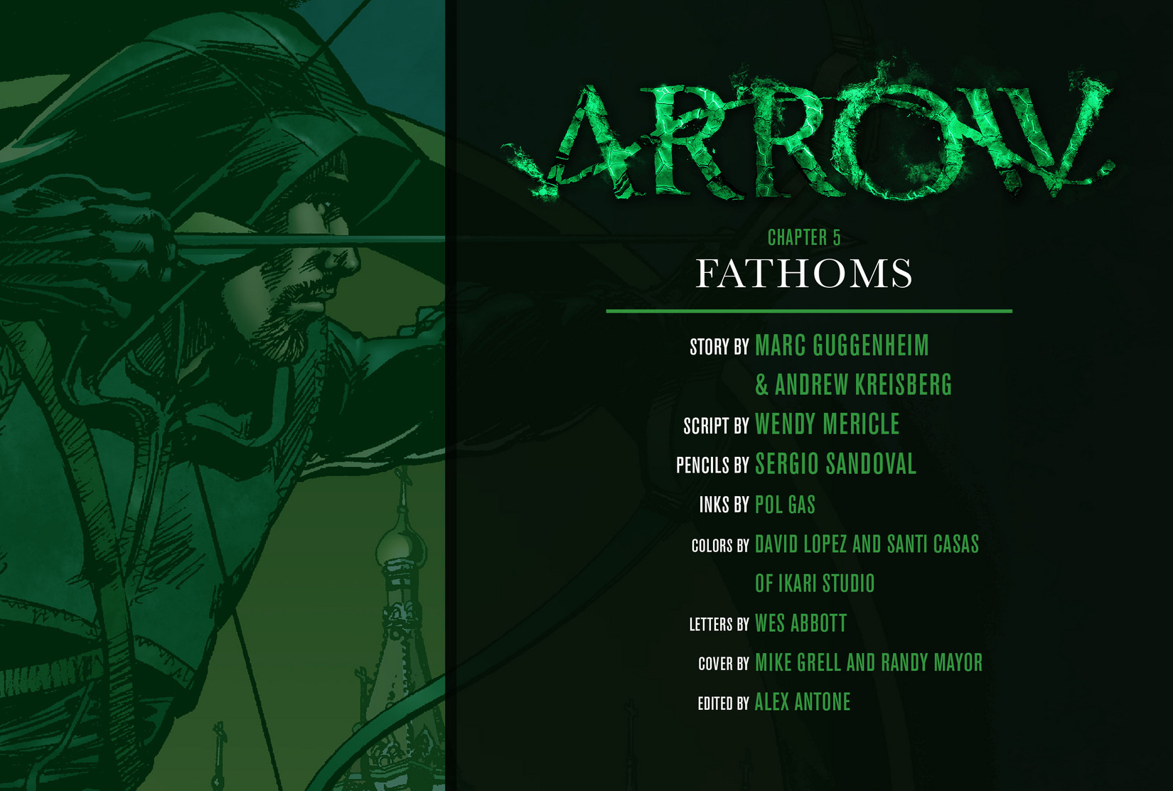 Read online Arrow [II] comic -  Issue #5 - 2