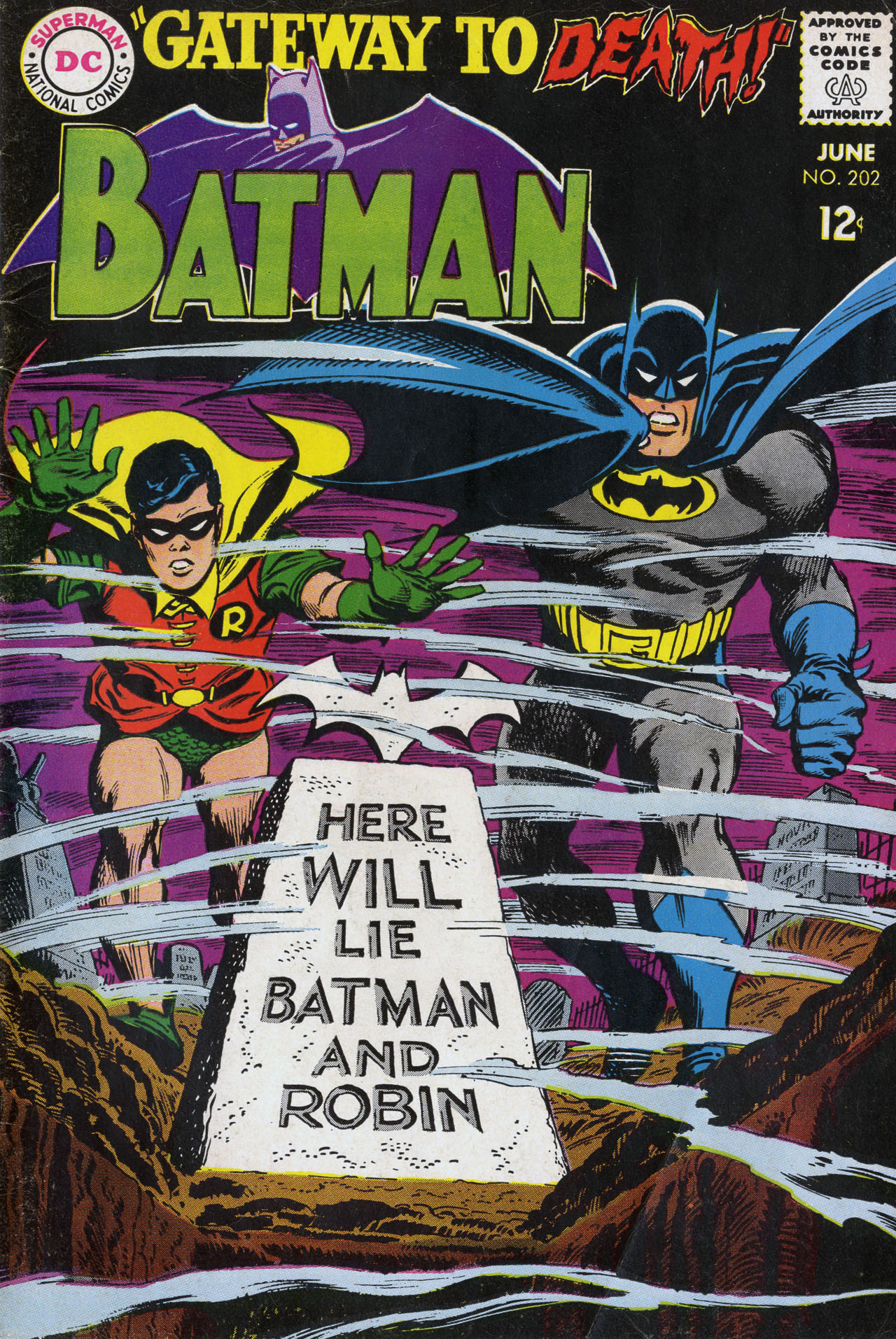 Read online Batman (1940) comic -  Issue #202 - 1