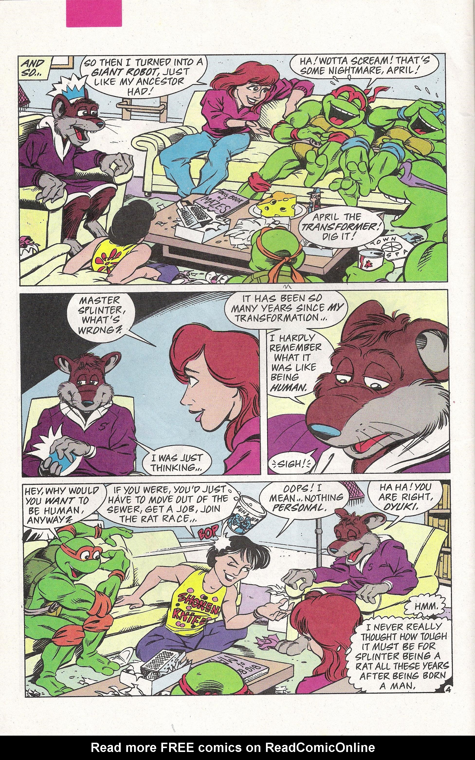 Read online Teenage Mutant Ninja Turtles Adventures (1989) comic -  Issue # _Special 11 - 5