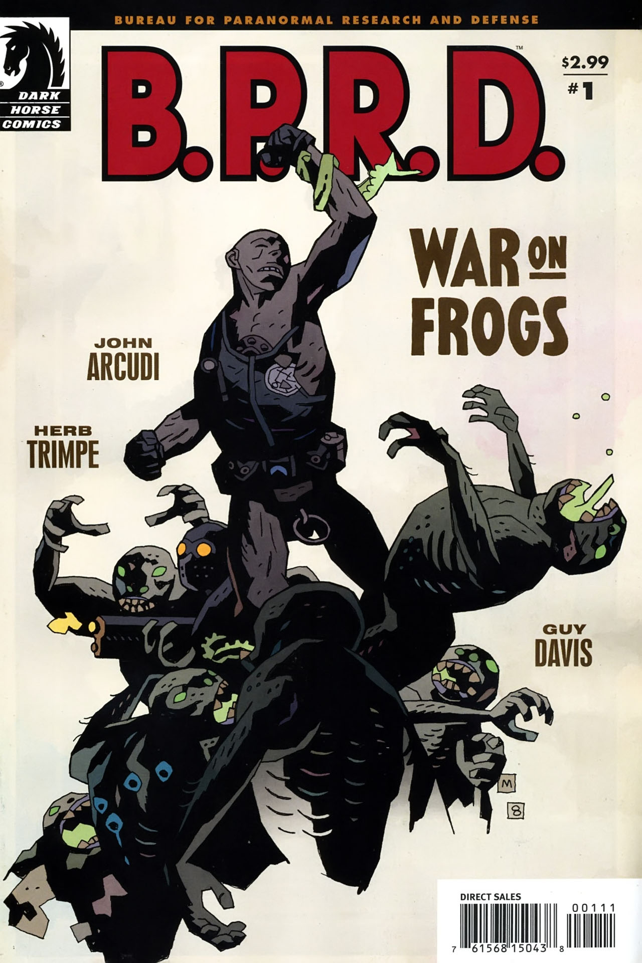 Read online B.P.R.D.: War on Frogs comic -  Issue #1 - 1