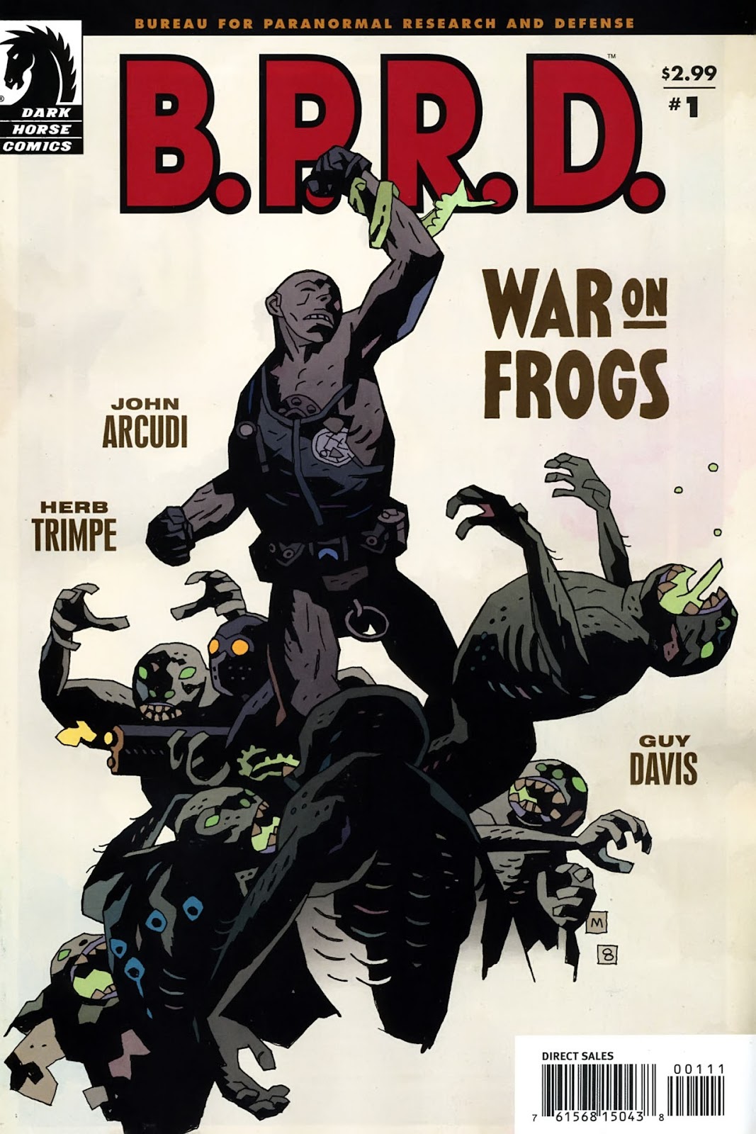 B.P.R.D.: War on Frogs issue 1 - Page 1