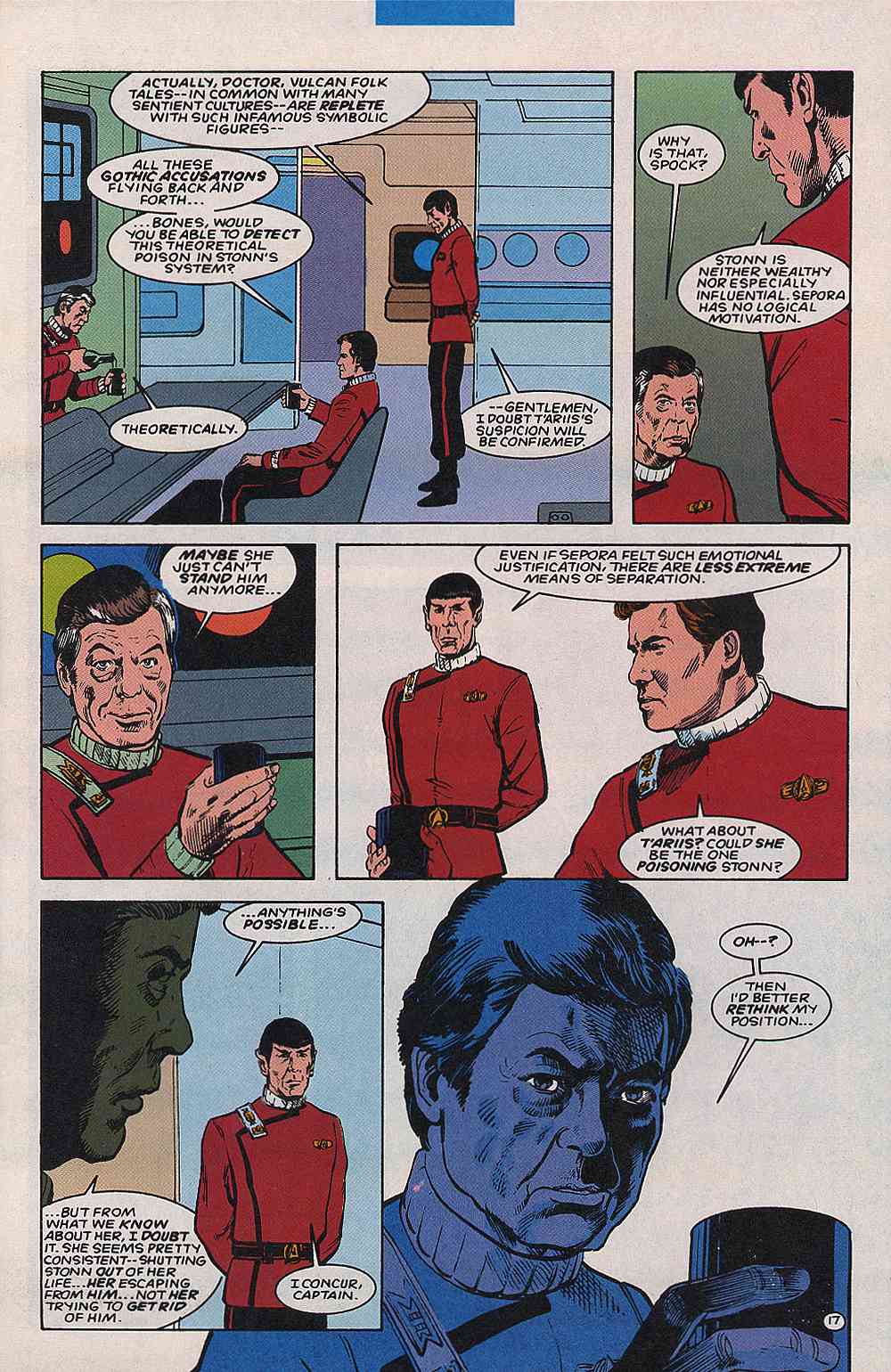 Read online Star Trek (1989) comic -  Issue #67 - 21