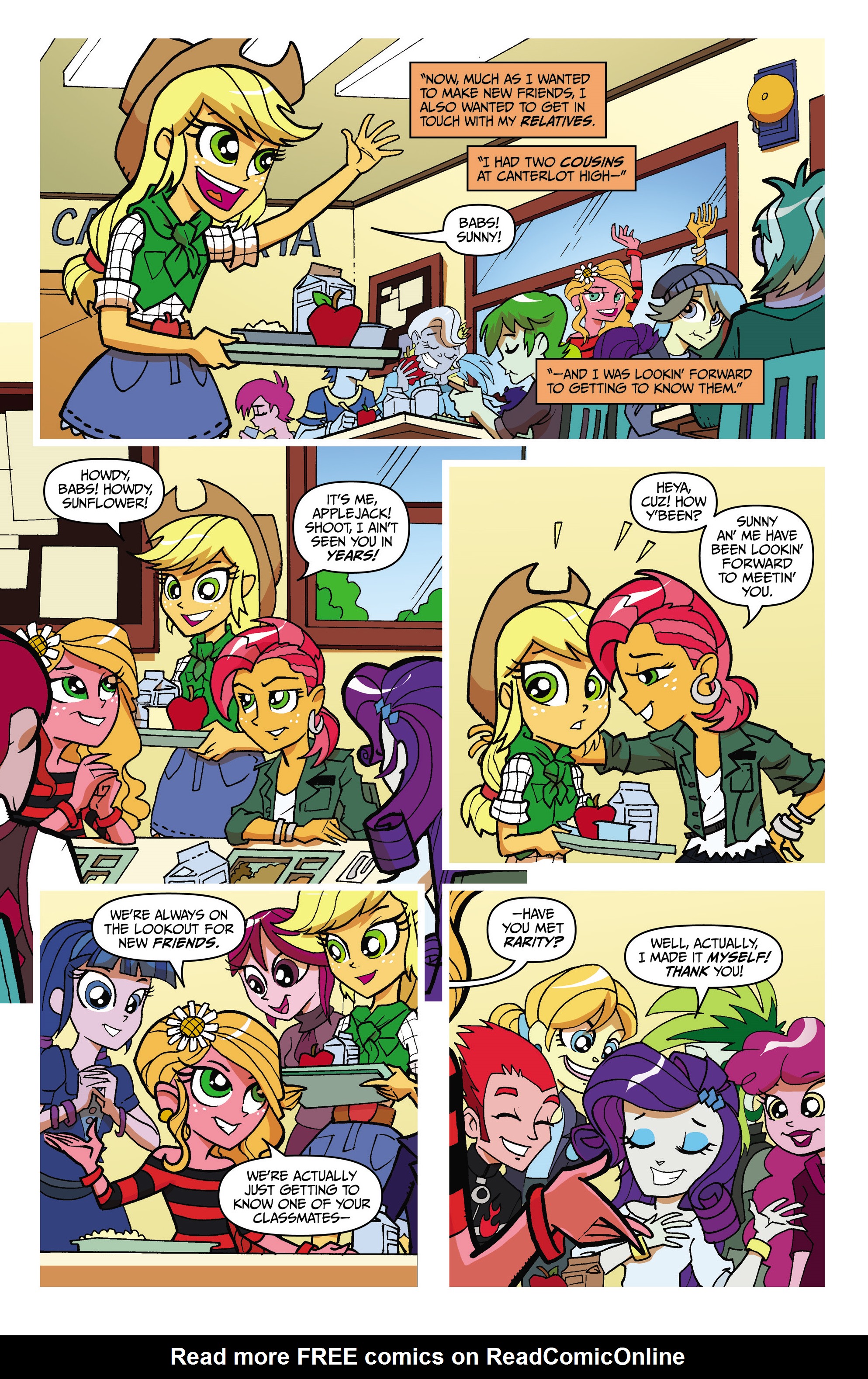 Read online My Little Pony: Equestria Girls comic -  Issue # TPB - 13