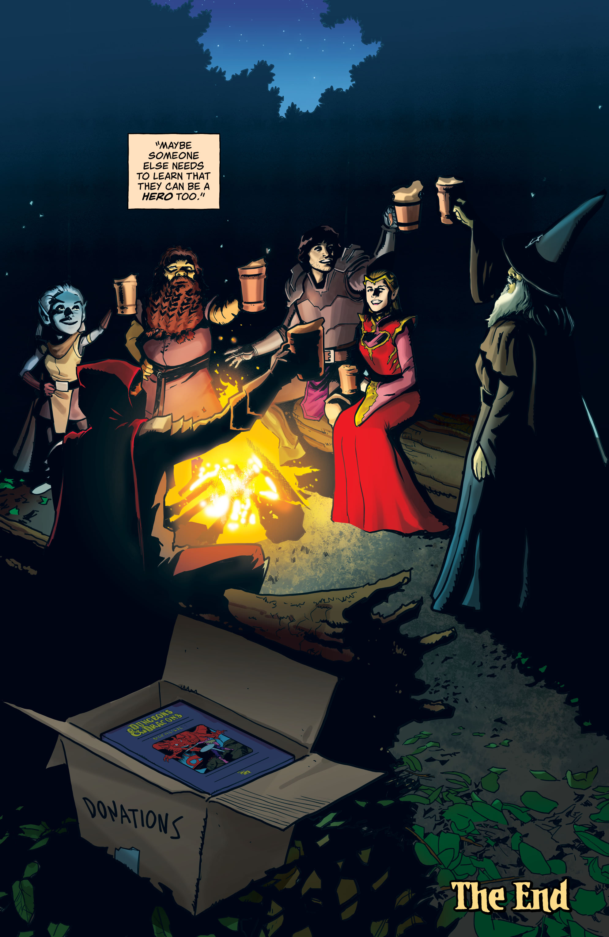 Read online Stranger Things and Dungeons & Dragons comic -  Issue #4 - 21