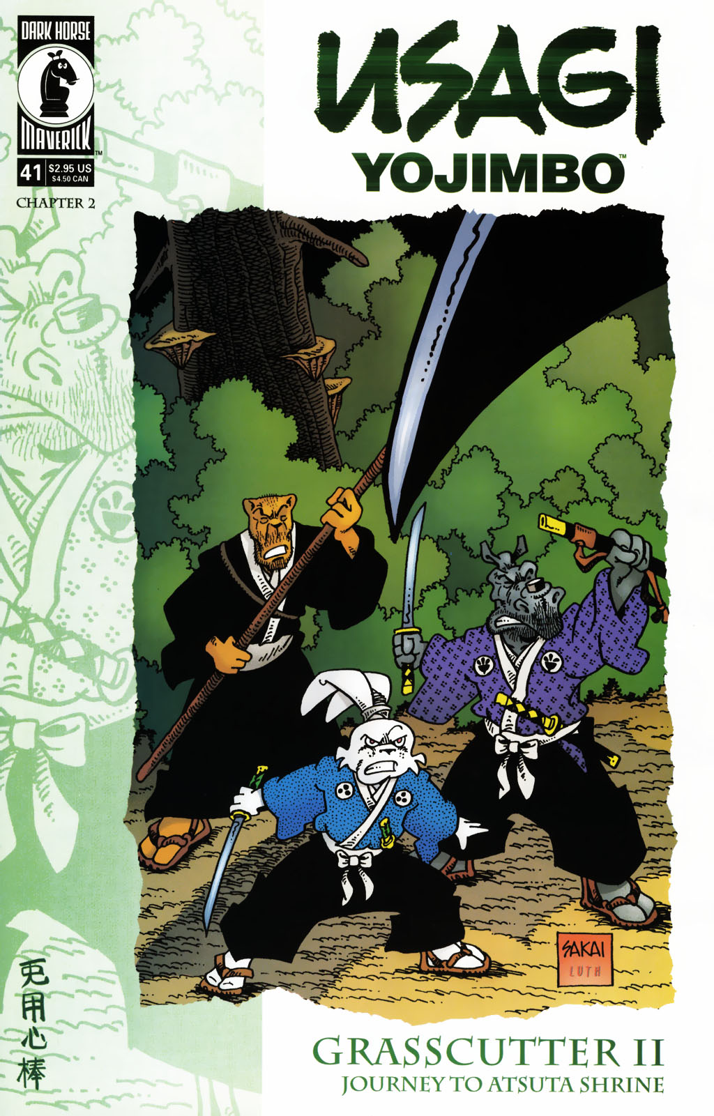 Read online Usagi Yojimbo (1996) comic -  Issue #41 - 1