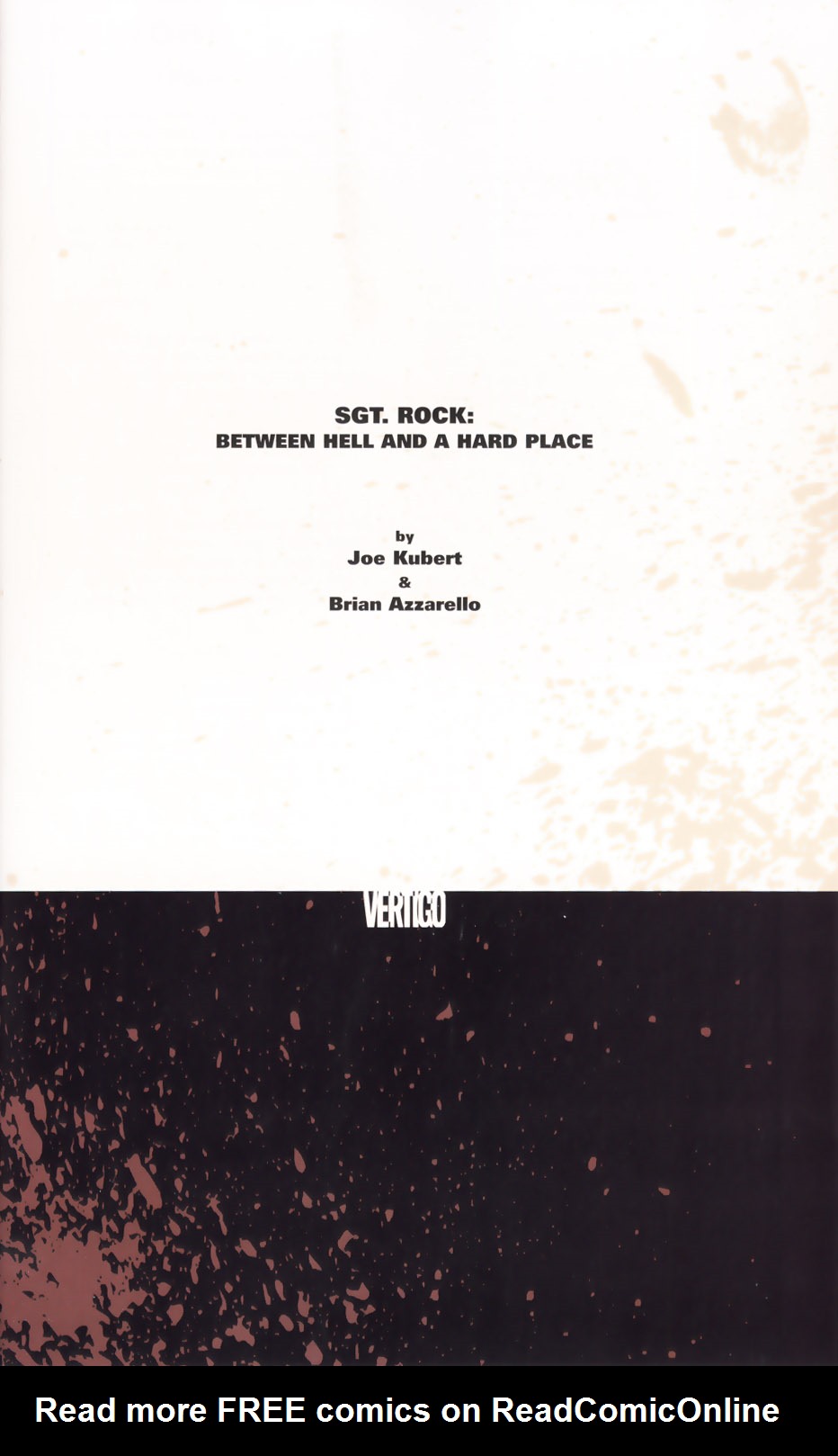 Read online Sgt. Rock: Between Hell & A Hard Place comic -  Issue # TPB - 3