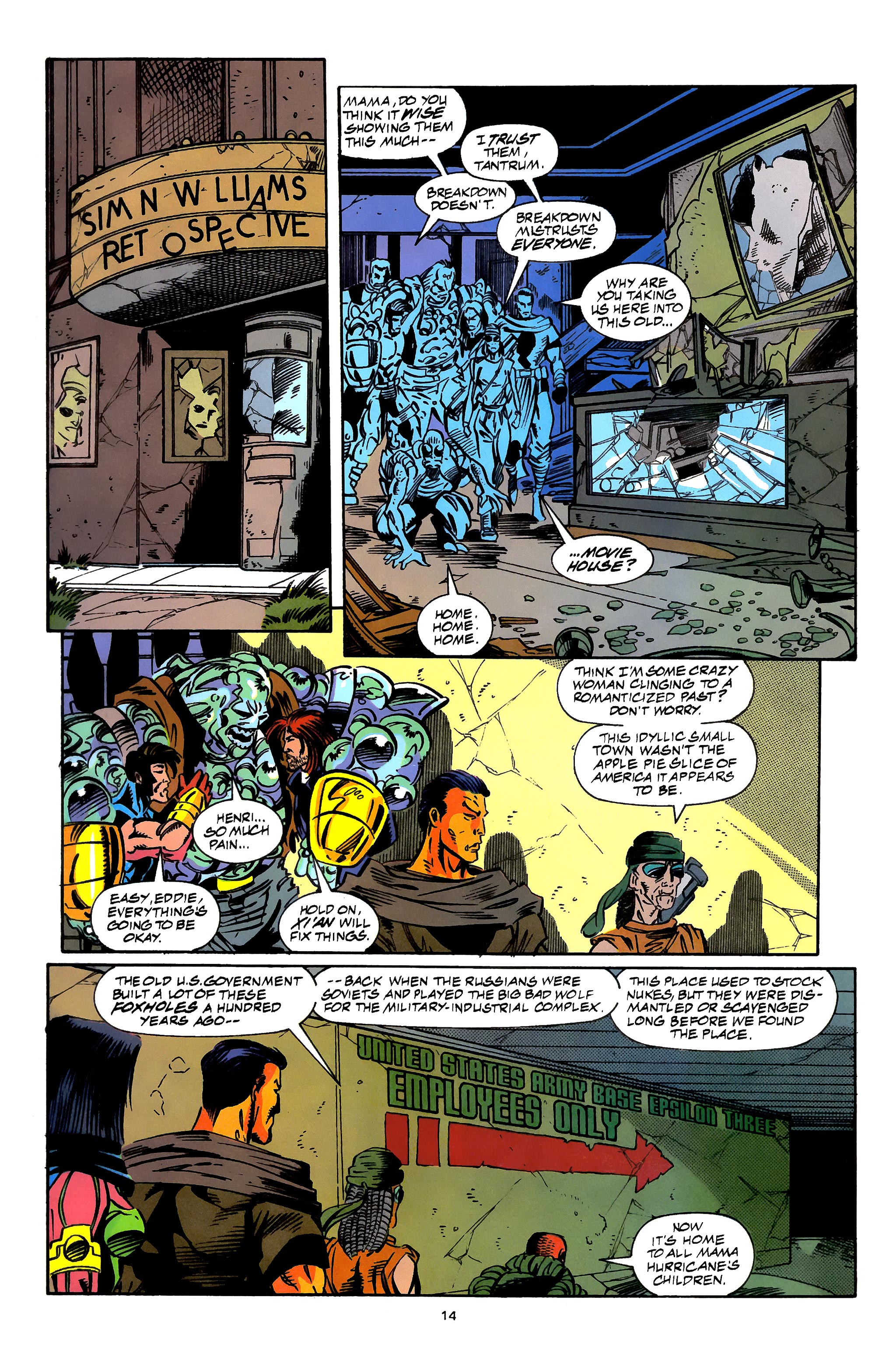 Read online X-Men 2099 comic -  Issue #7 - 11