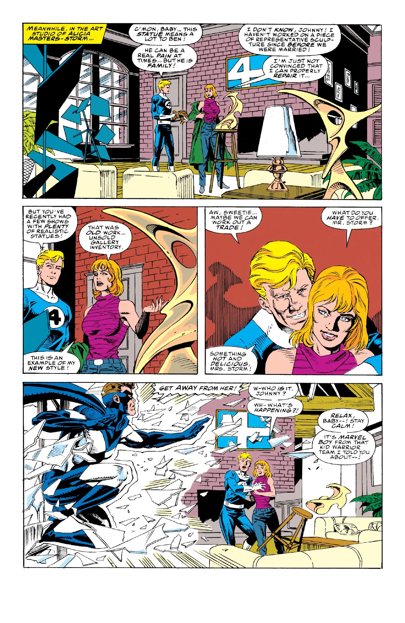 Read online Fantastic Four Epic Collection comic -  Issue # The New Fantastic Four (Part 4) - 1