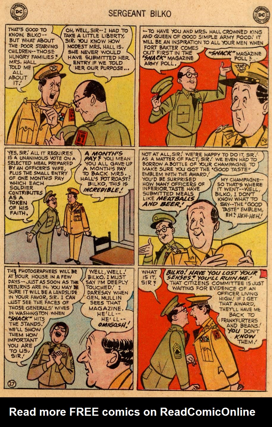 Read online Sergeant Bilko comic -  Issue #5 - 29