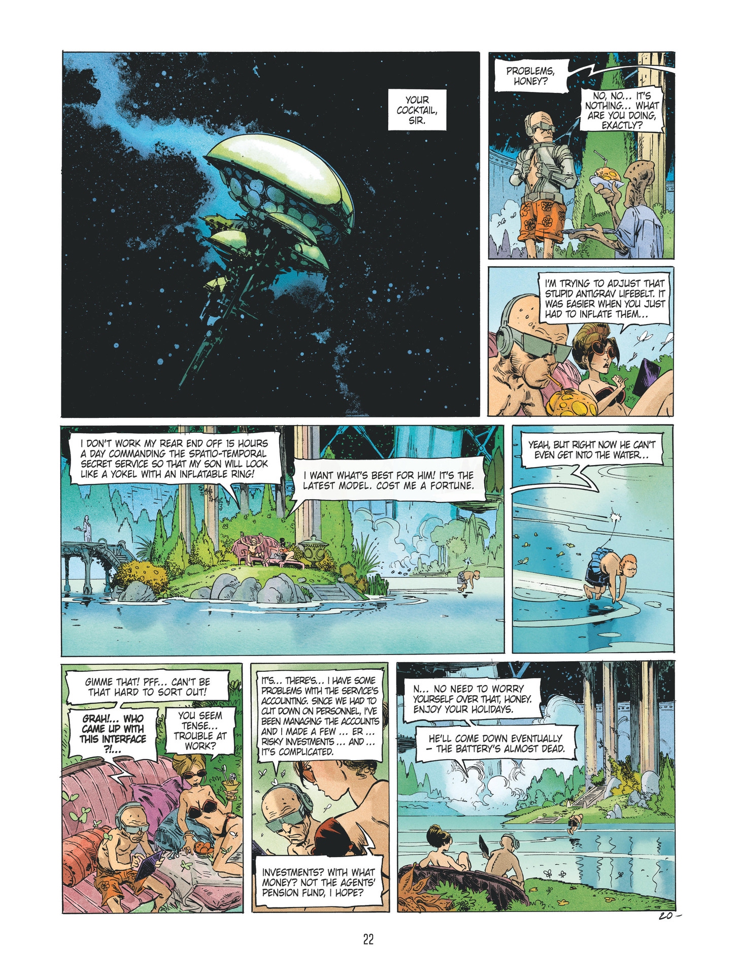 Read online Valerian and Laureline By... comic -  Issue # Full - 25