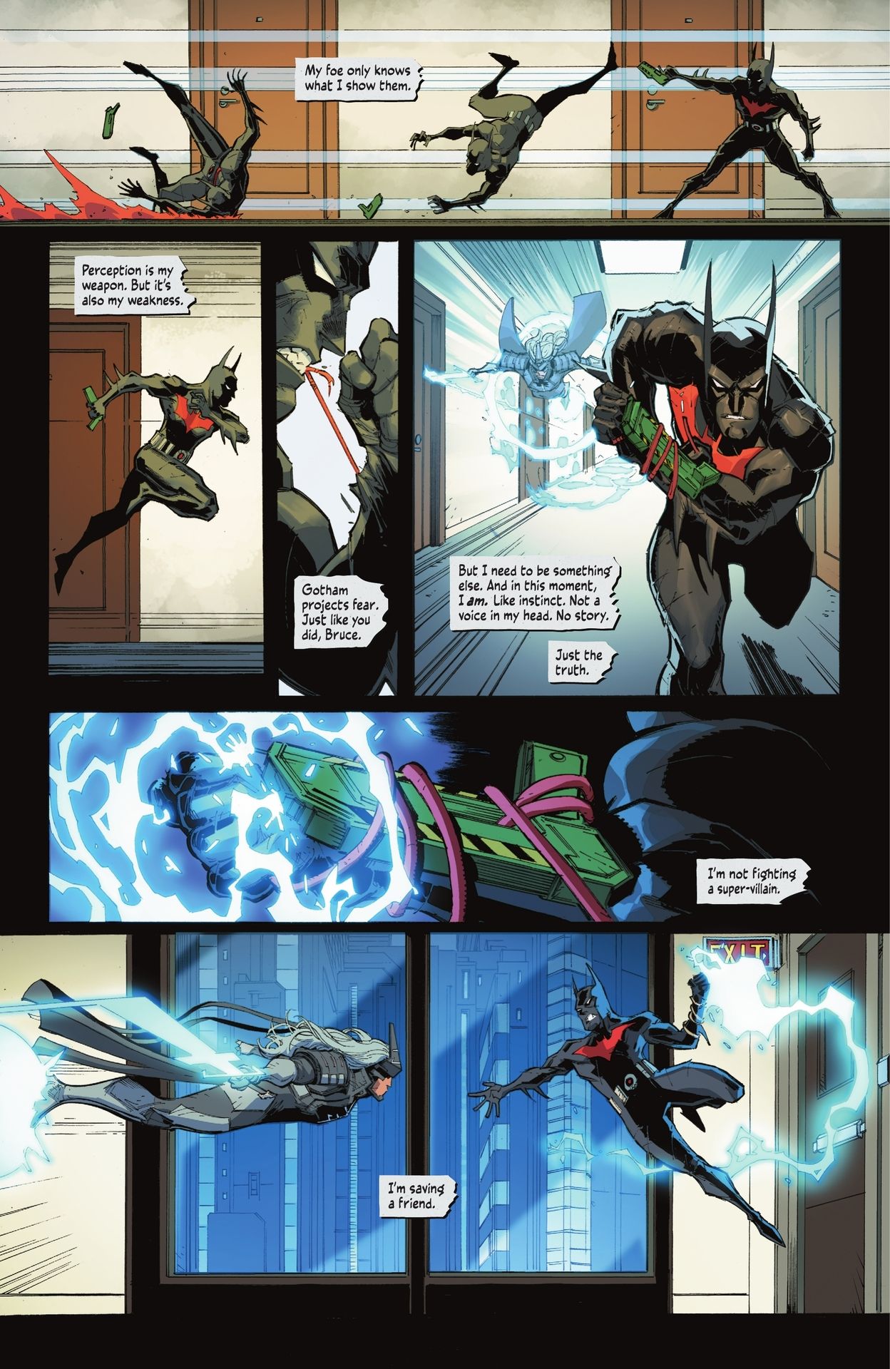 Read online Batman Beyond: Neo-Year comic -  Issue #4 - 20