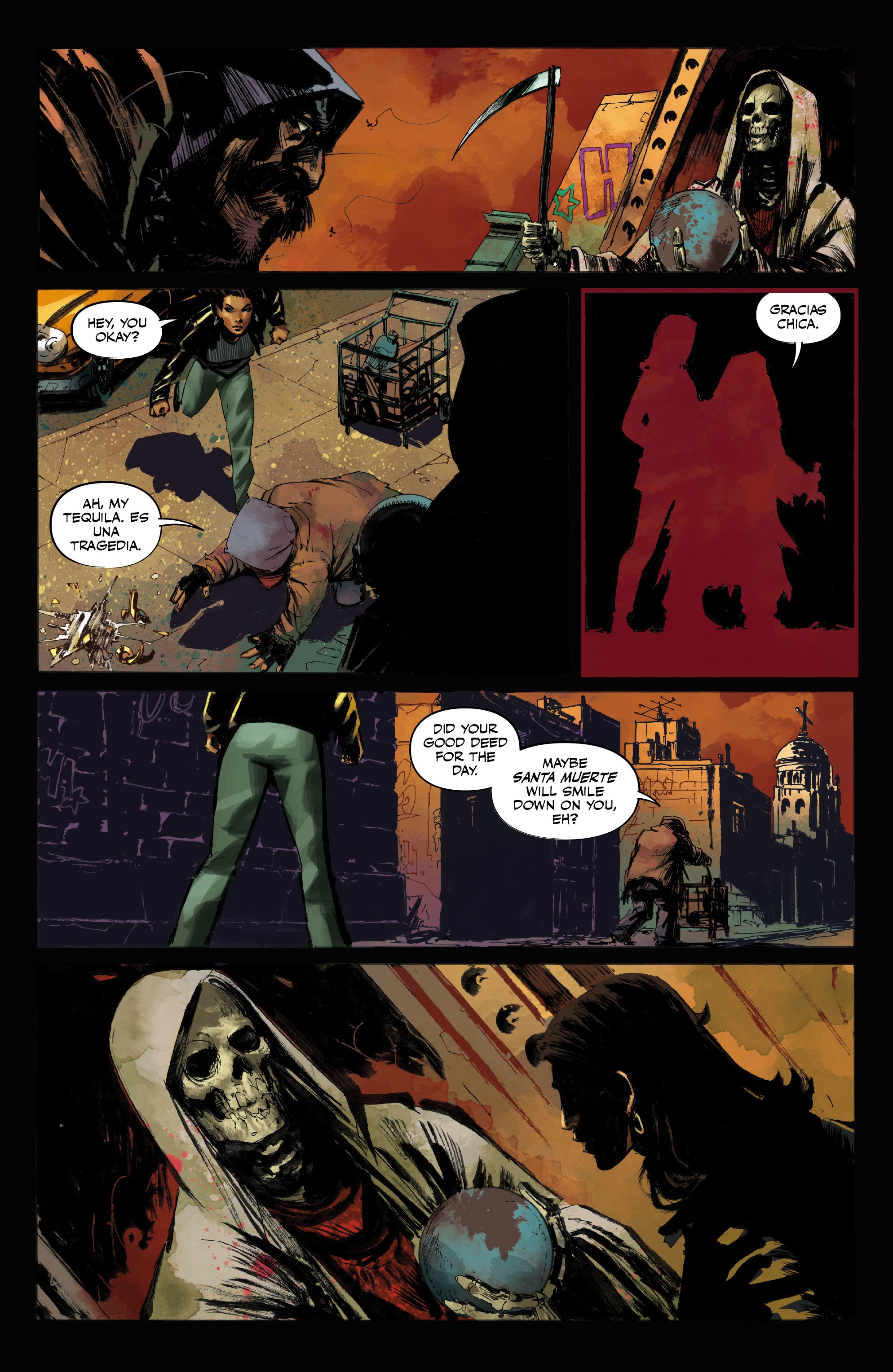 Read online La Muerta comic -  Issue #1 - 10