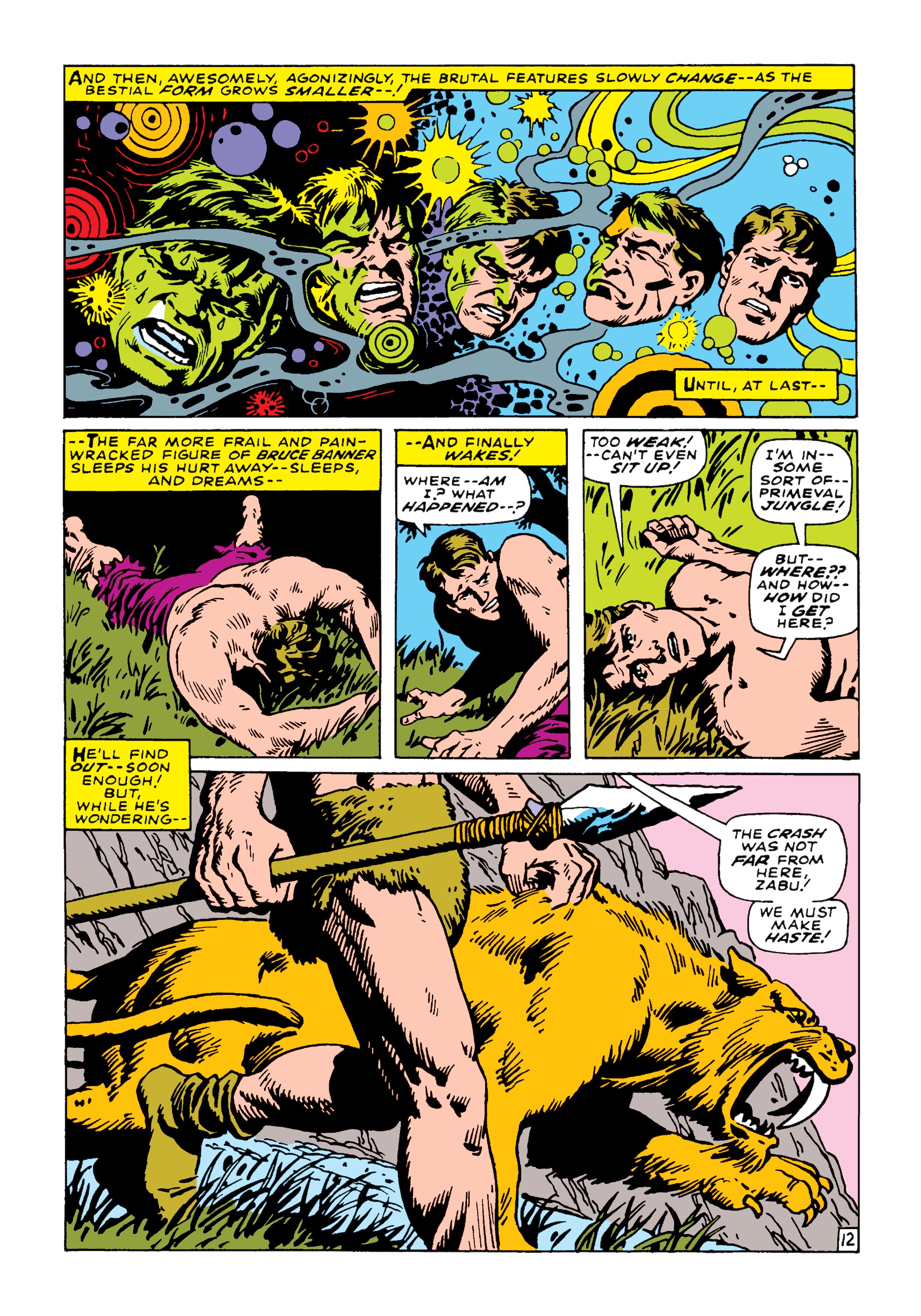 Read online Marvel Masterworks: The Incredible Hulk comic -  Issue # TPB 4 (Part 2) - 98