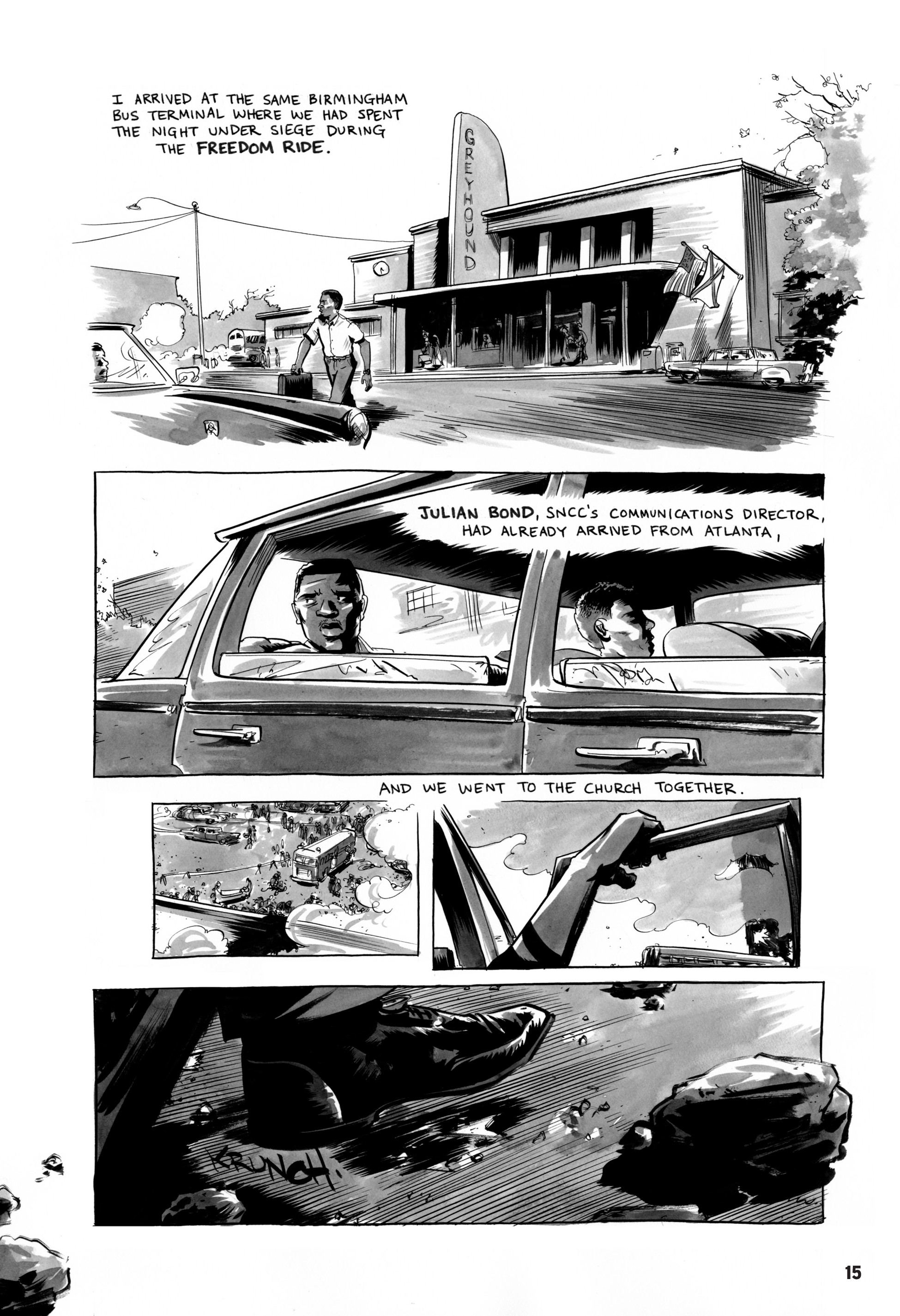 Read online March comic -  Issue #3 - 15