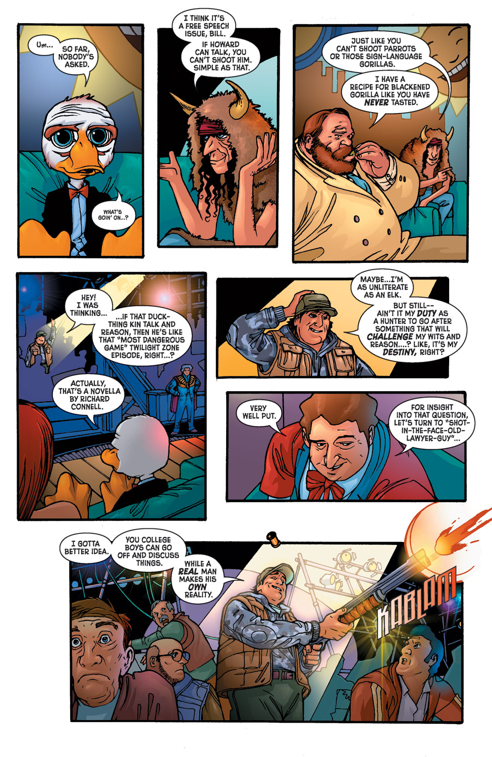 Read online Howard the Duck (2007) comic -  Issue #2 - 18