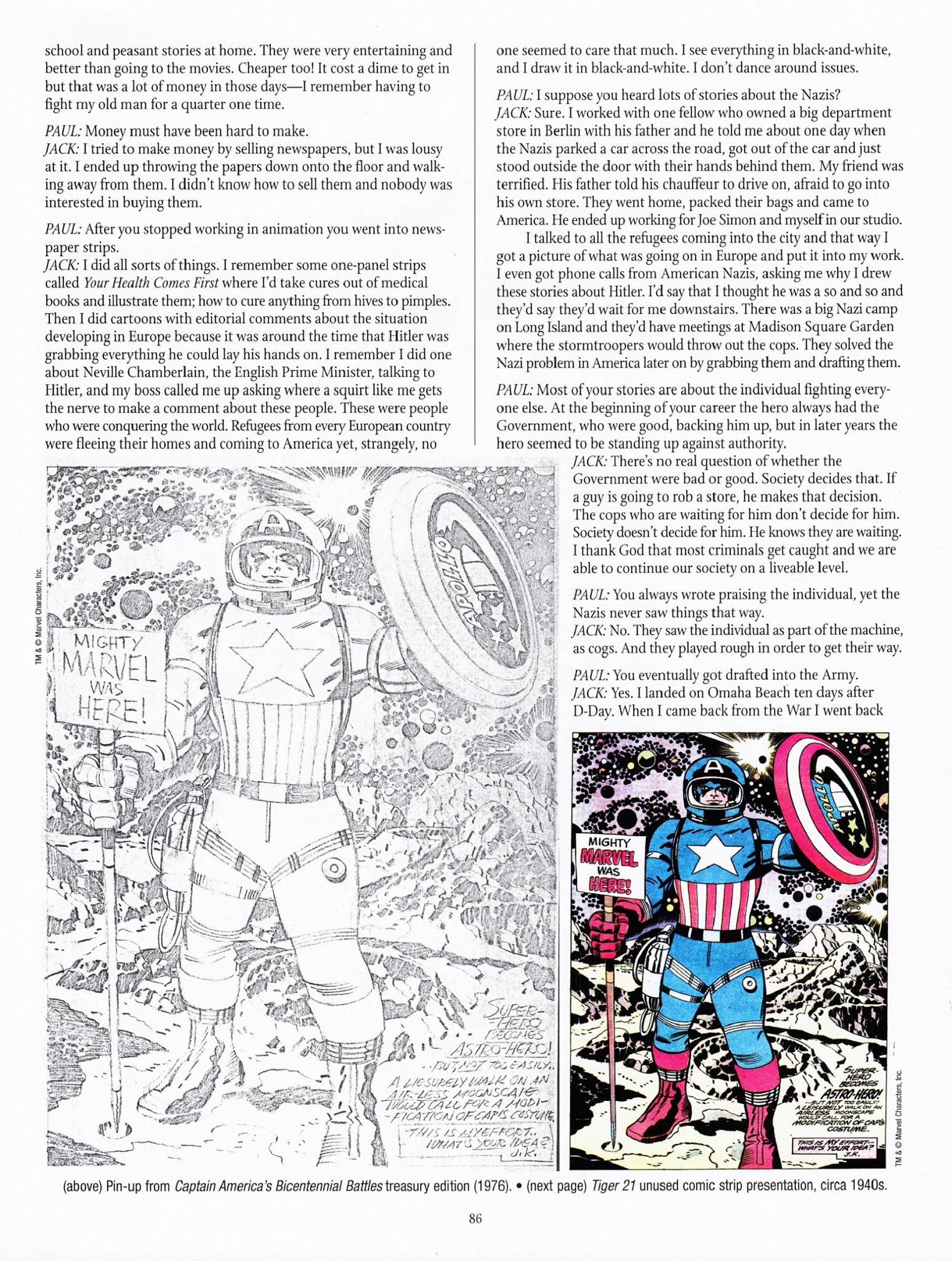 Read online The Jack Kirby Collector comic -  Issue #61 - 85