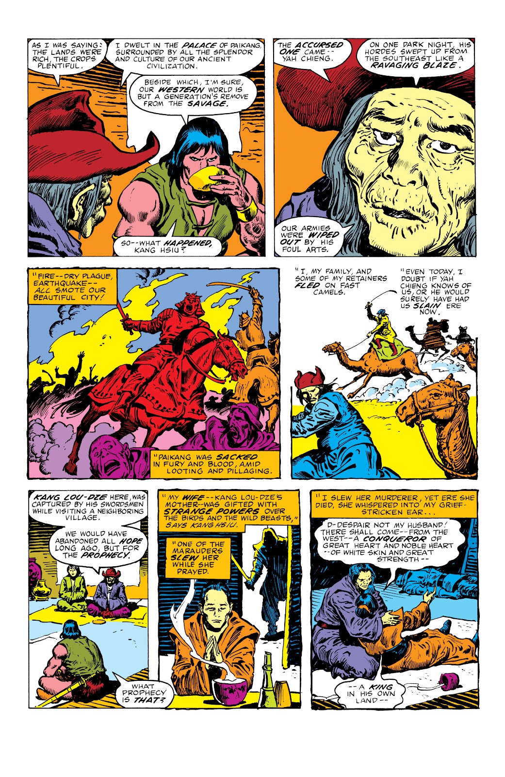 Conan the King: The Original Marvel Years Omnibus issue TPB (Part 3) - Page 94