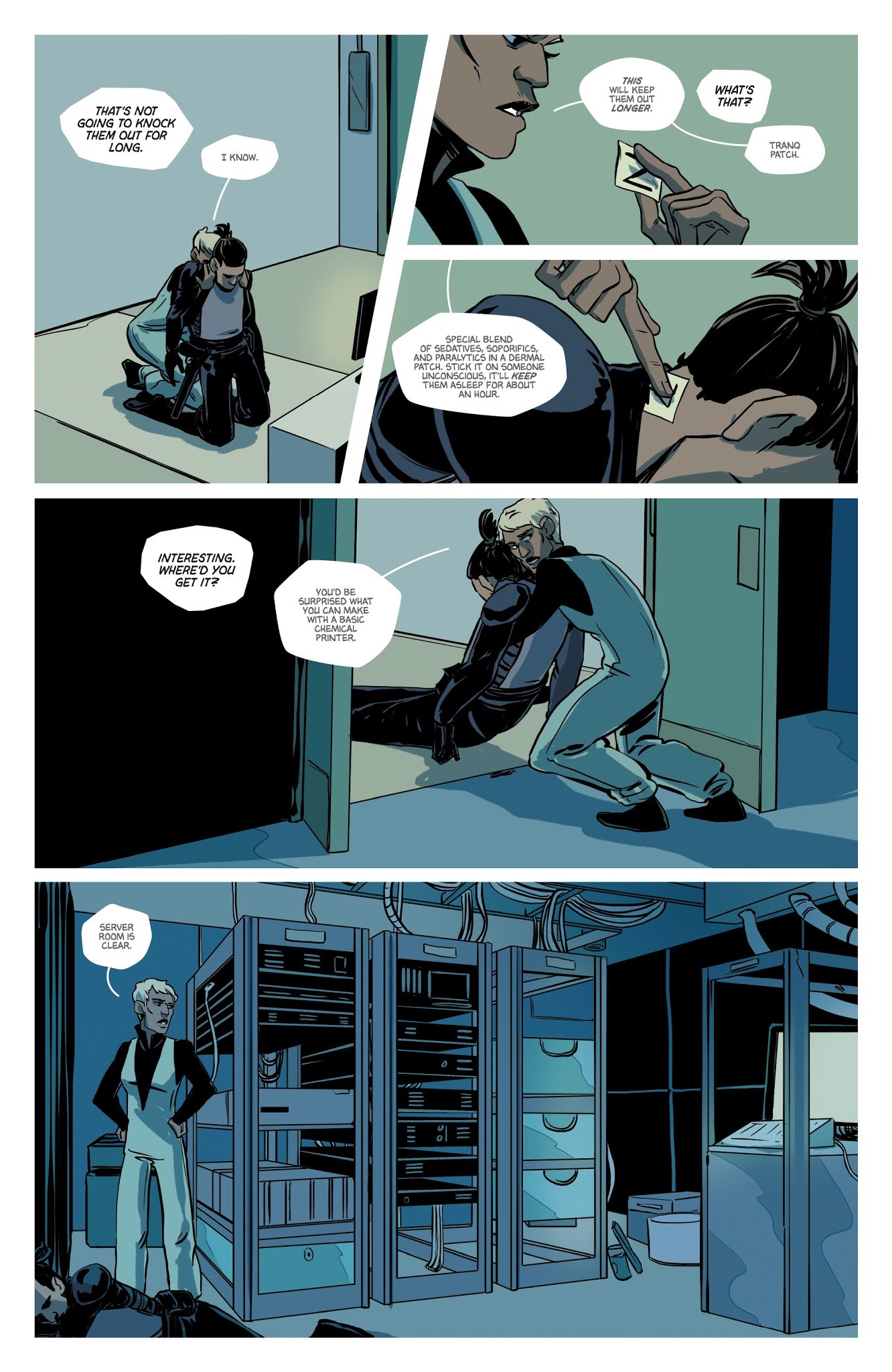Read online Moth & Whisper comic -  Issue #3 - 12